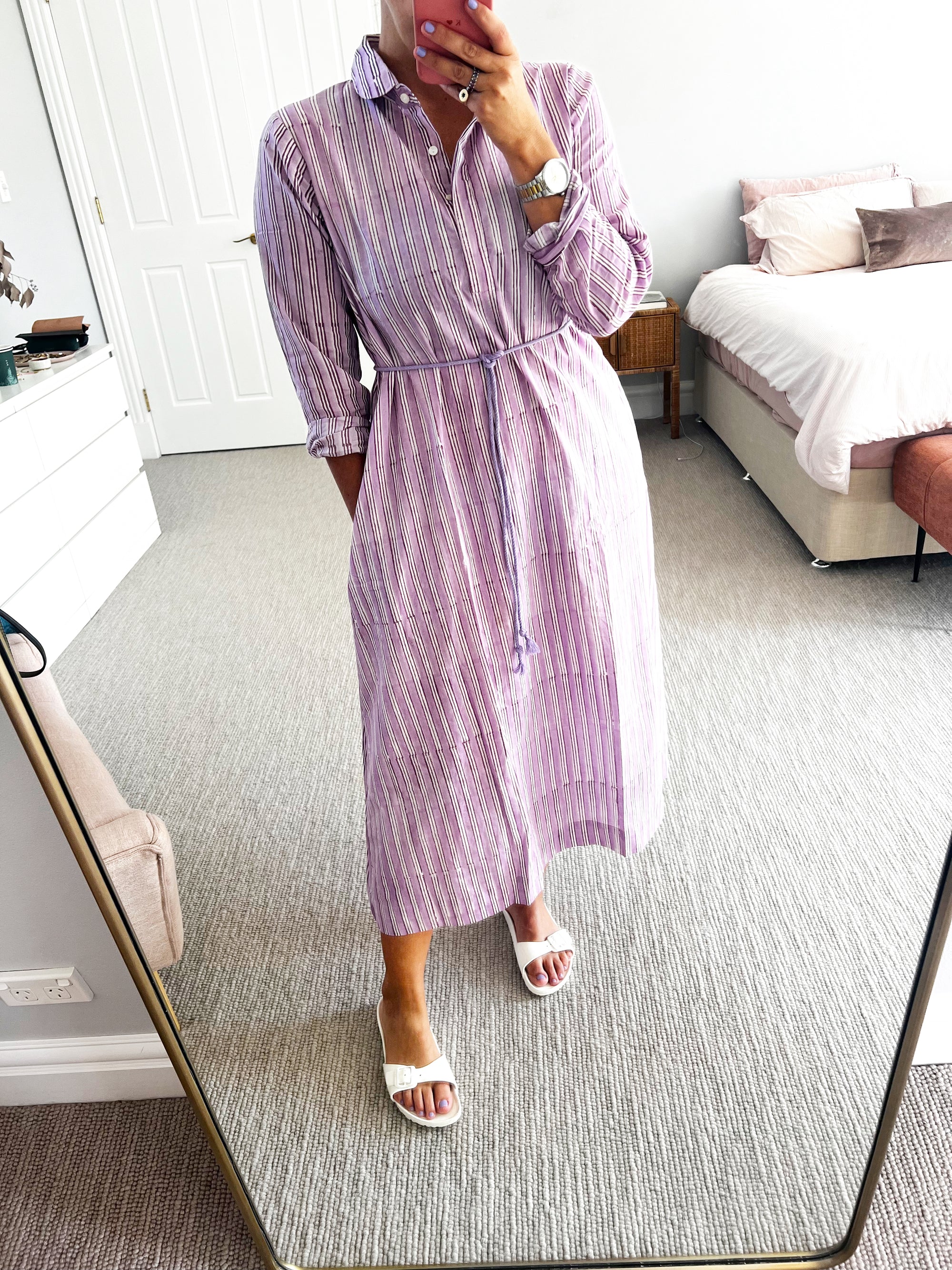 Sadhu x TSM - Avni lilac stripe