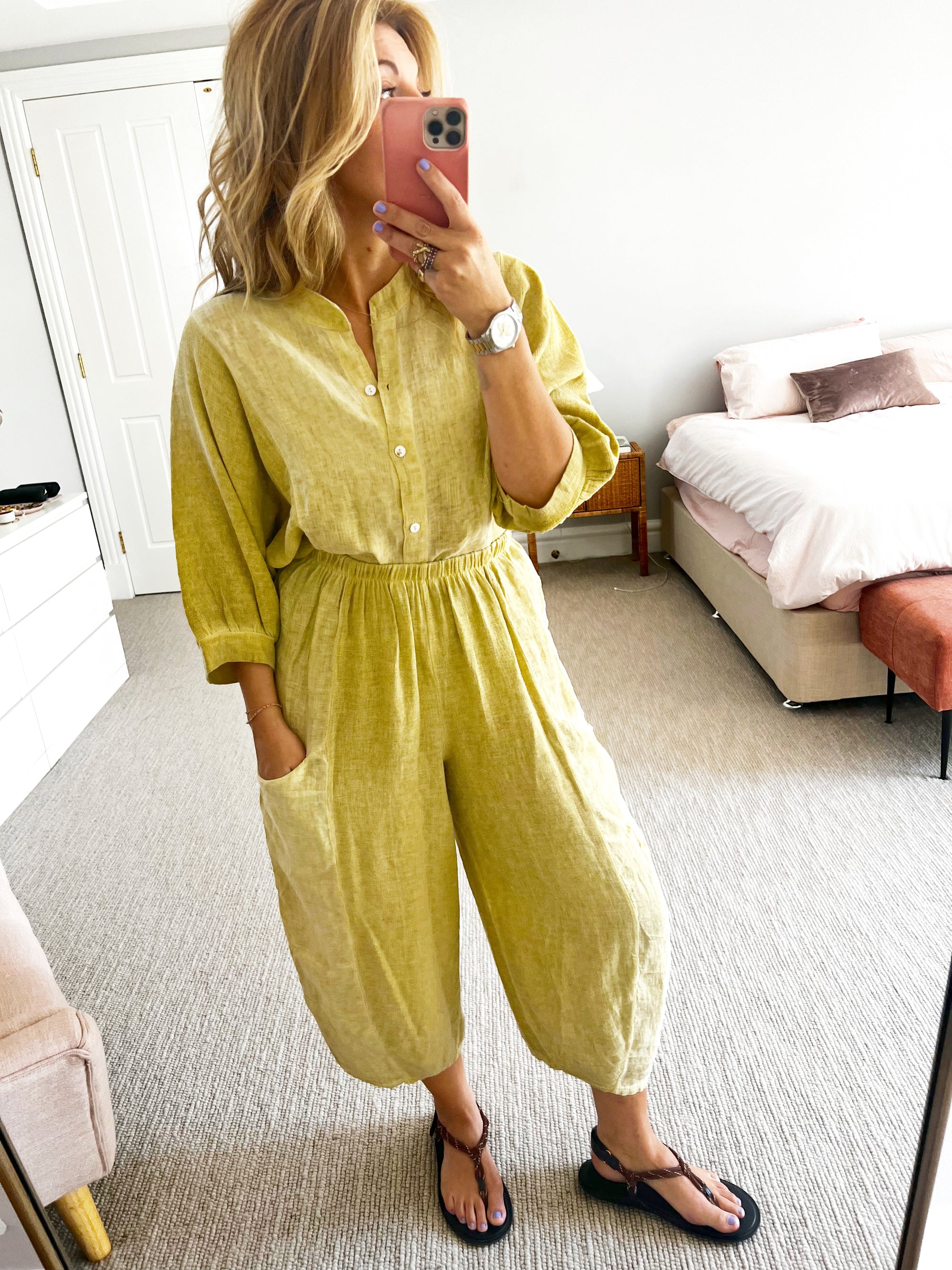 TSM - Sienna shirt - citrine