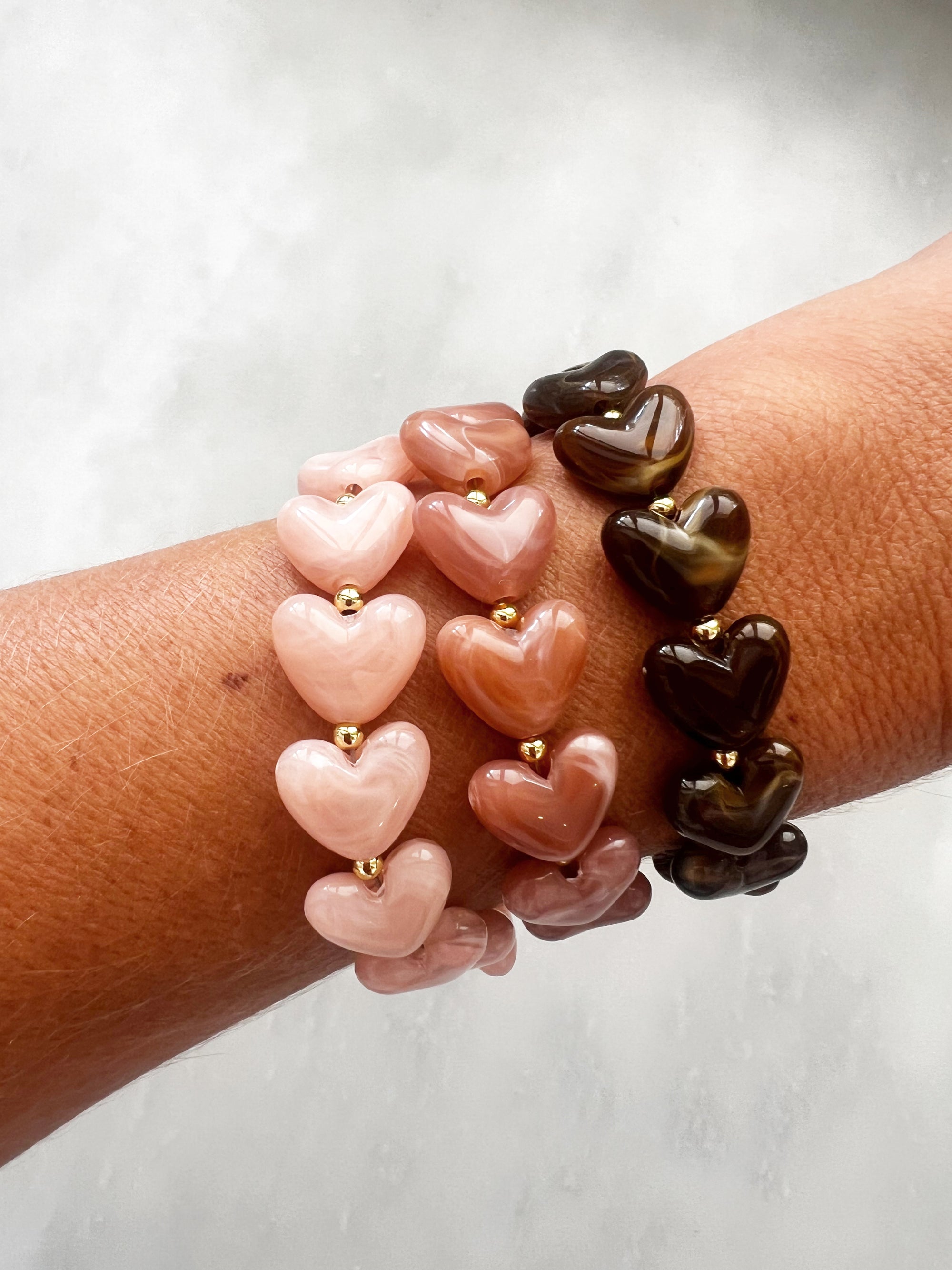 Bazou - Choc hearts bracelet