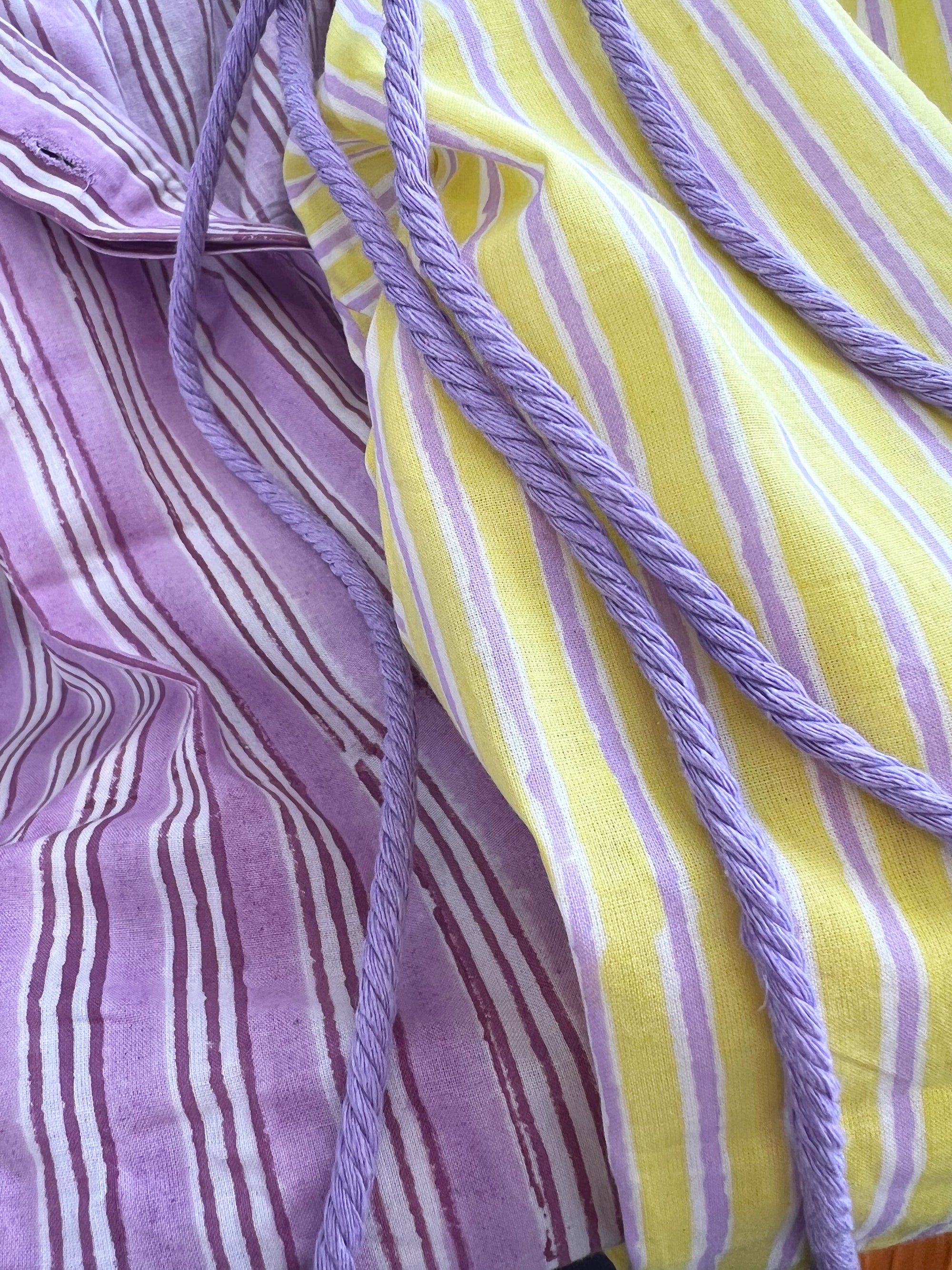 Sadhu x TSM - Avni lemon stripe