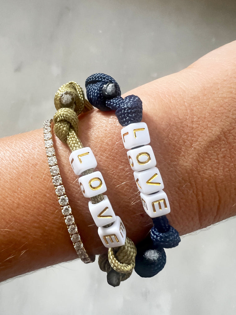 Petite Chou - navy bracelet