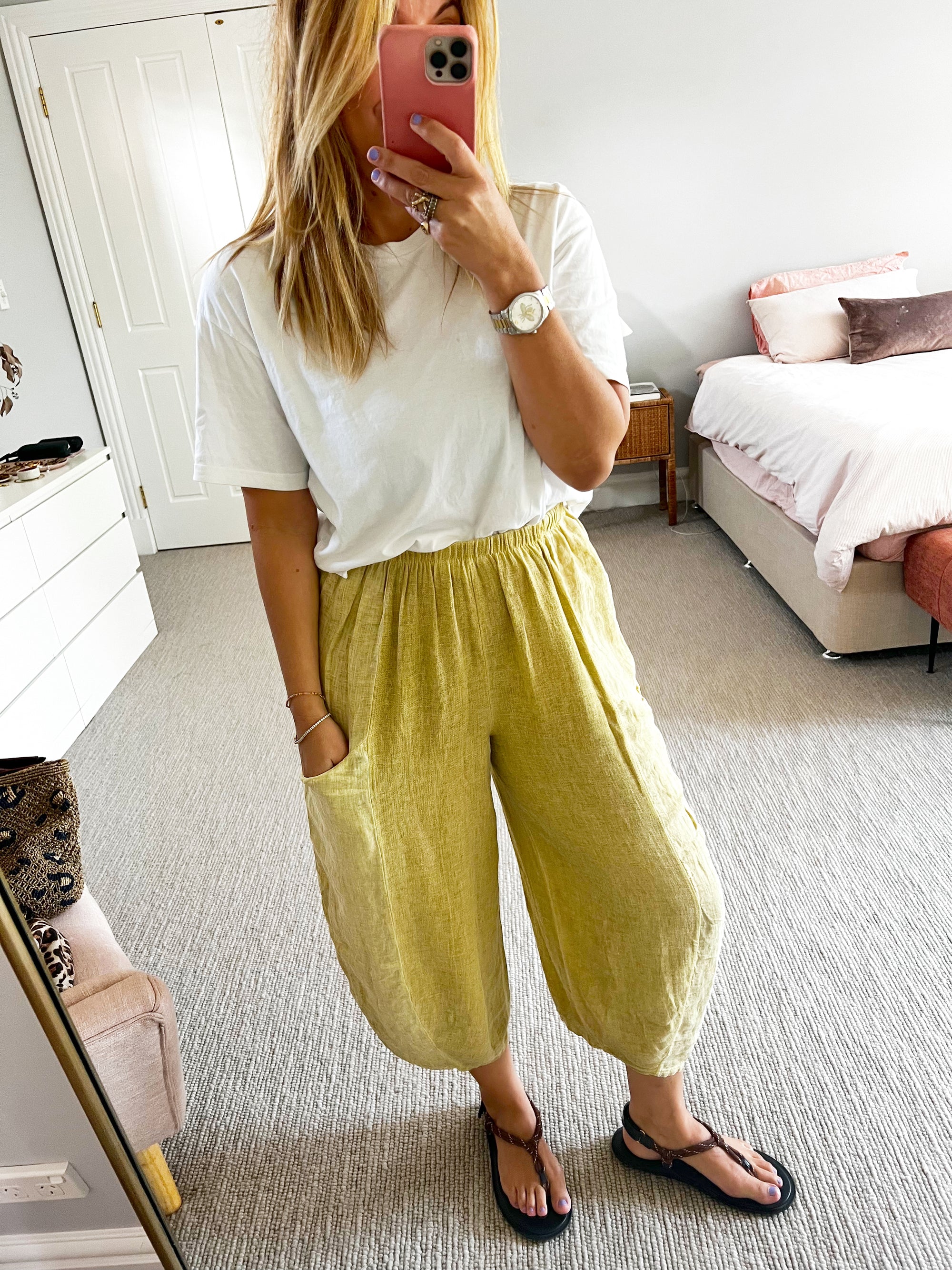 TSM - Anoushka pants - citrine