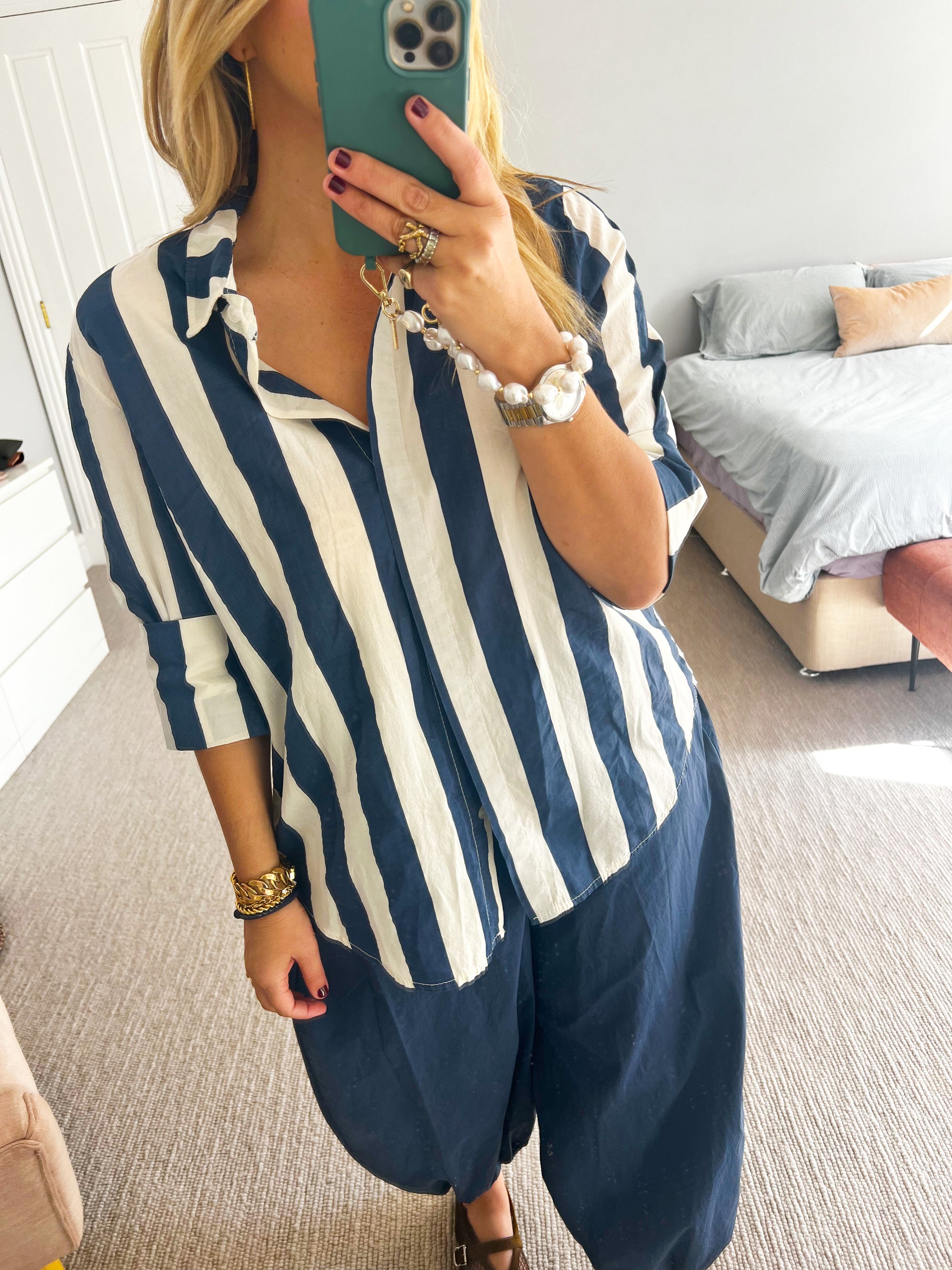 TSM - Delphine stripe shirt