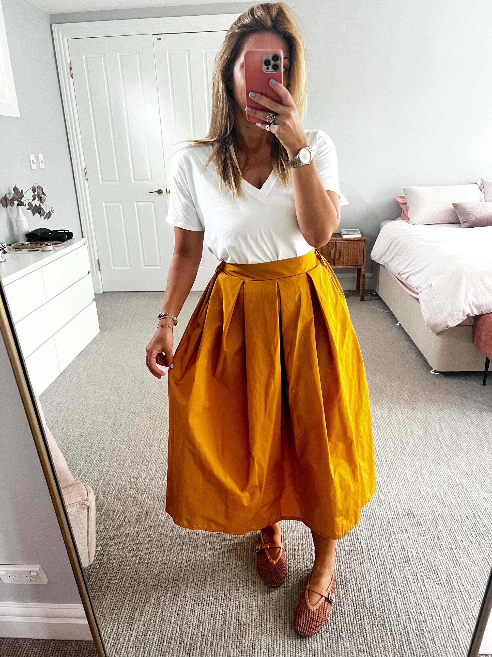 TSM - Mimi skirt saffron