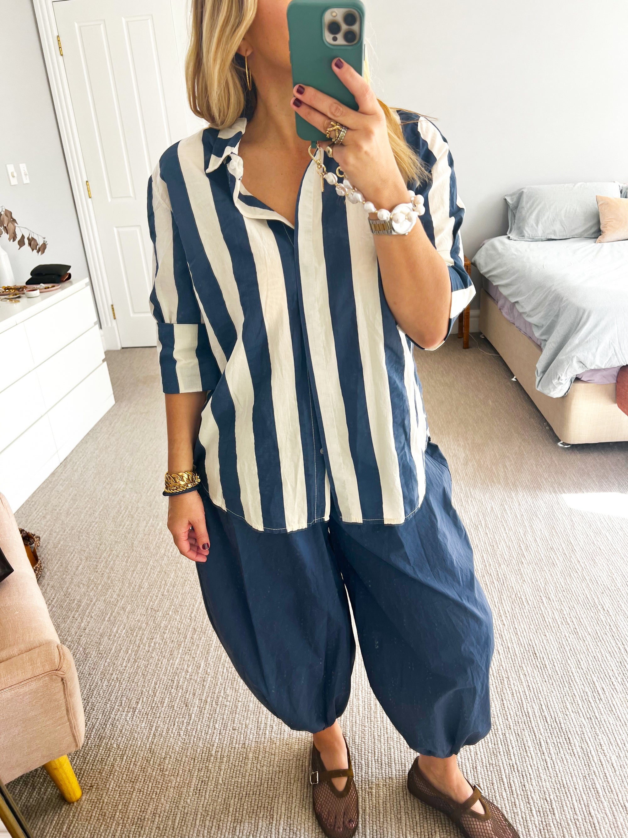 TSM - Delphine stripe shirt