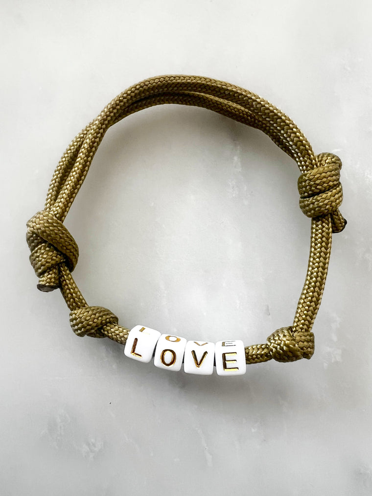 Petite Chou - army green bracelet