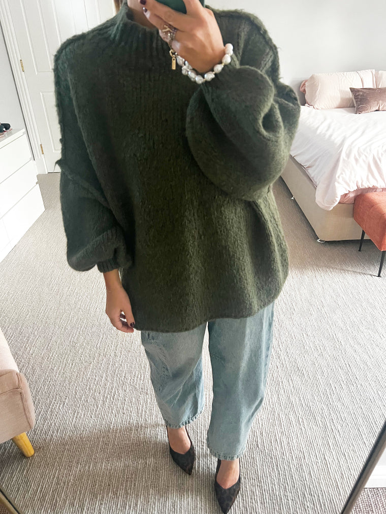 TSM - Anja jumper - green