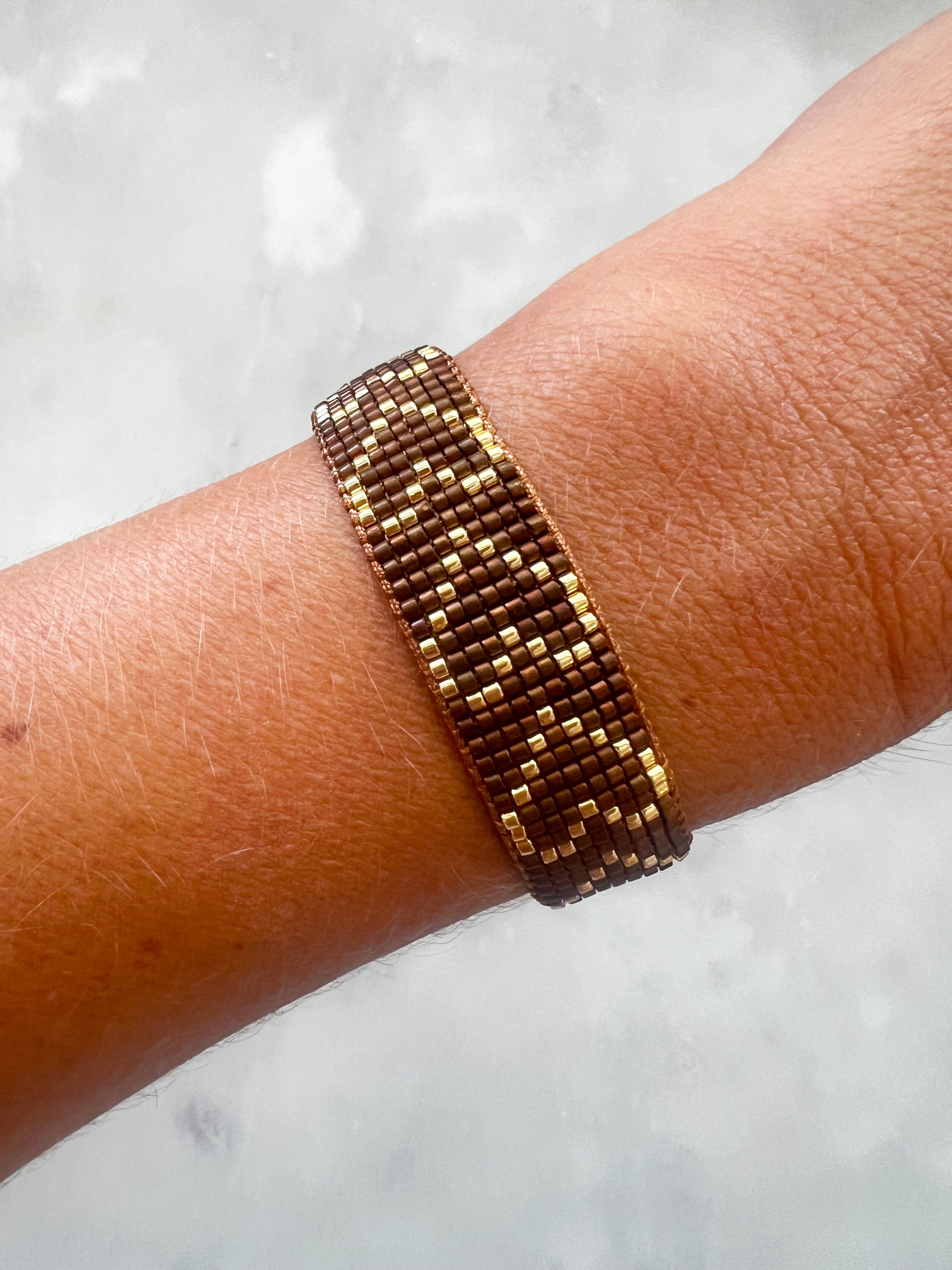 Bazou - woven hearts bracelet