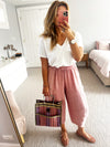 TSM - Anoushka pants - pink **