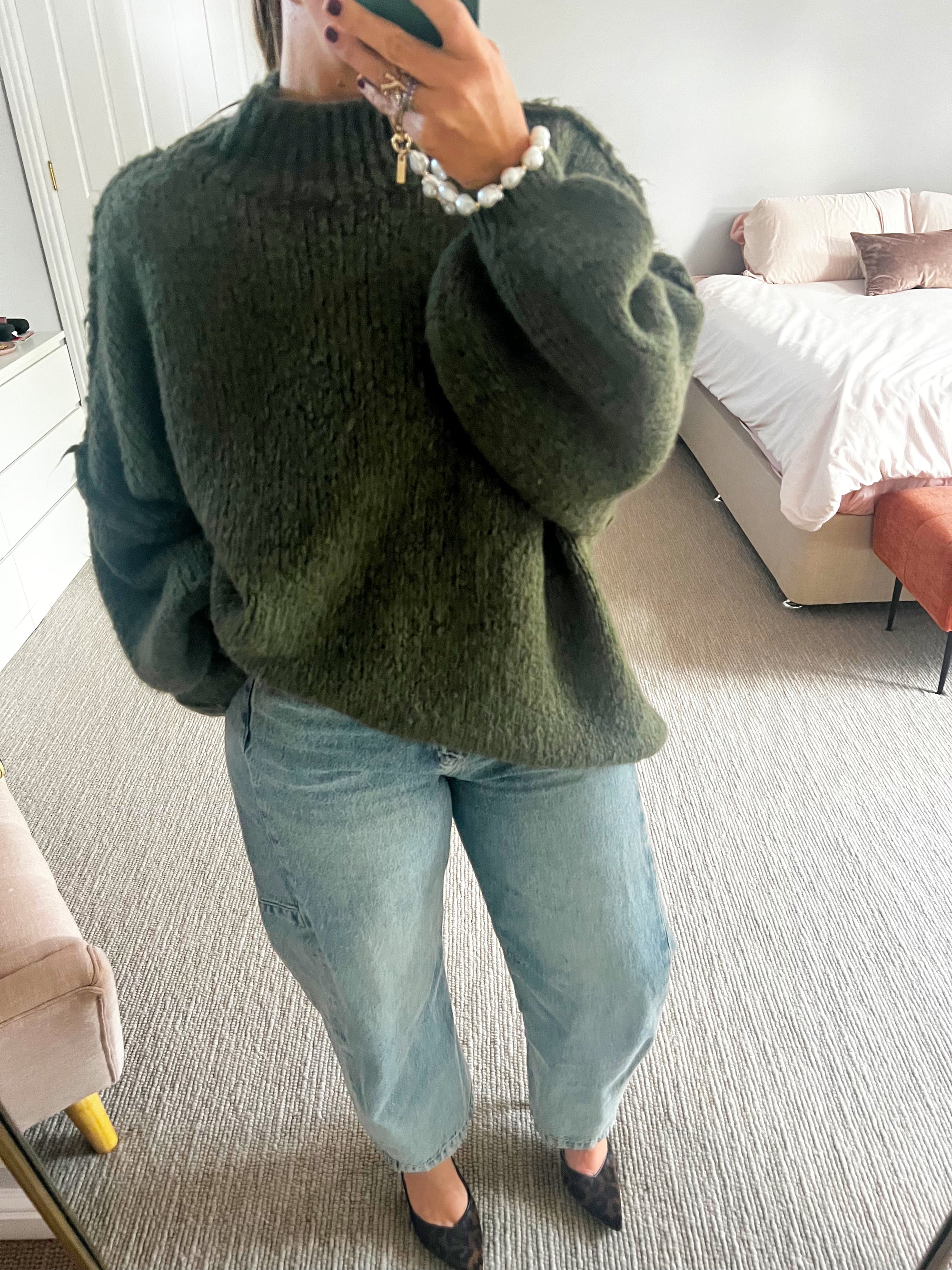 TSM - Anja jumper - deep green