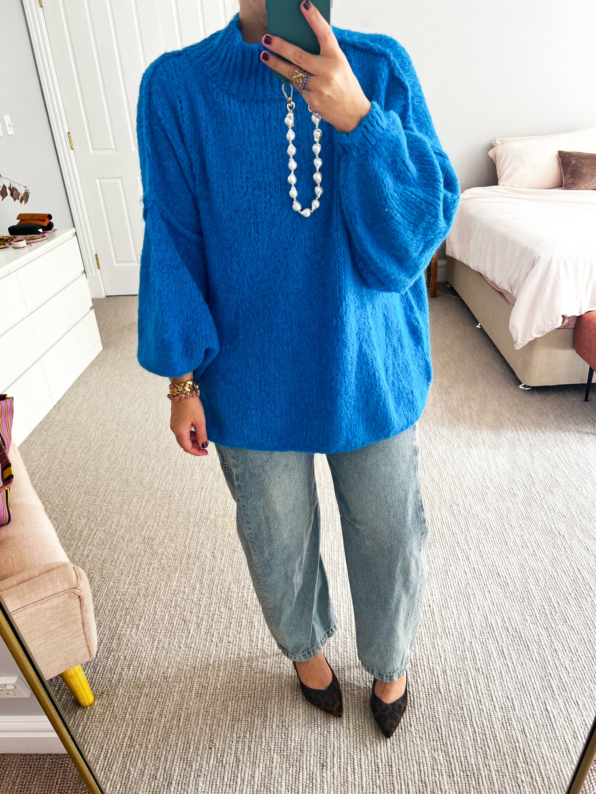 TSM - Anja jumper - cobalt