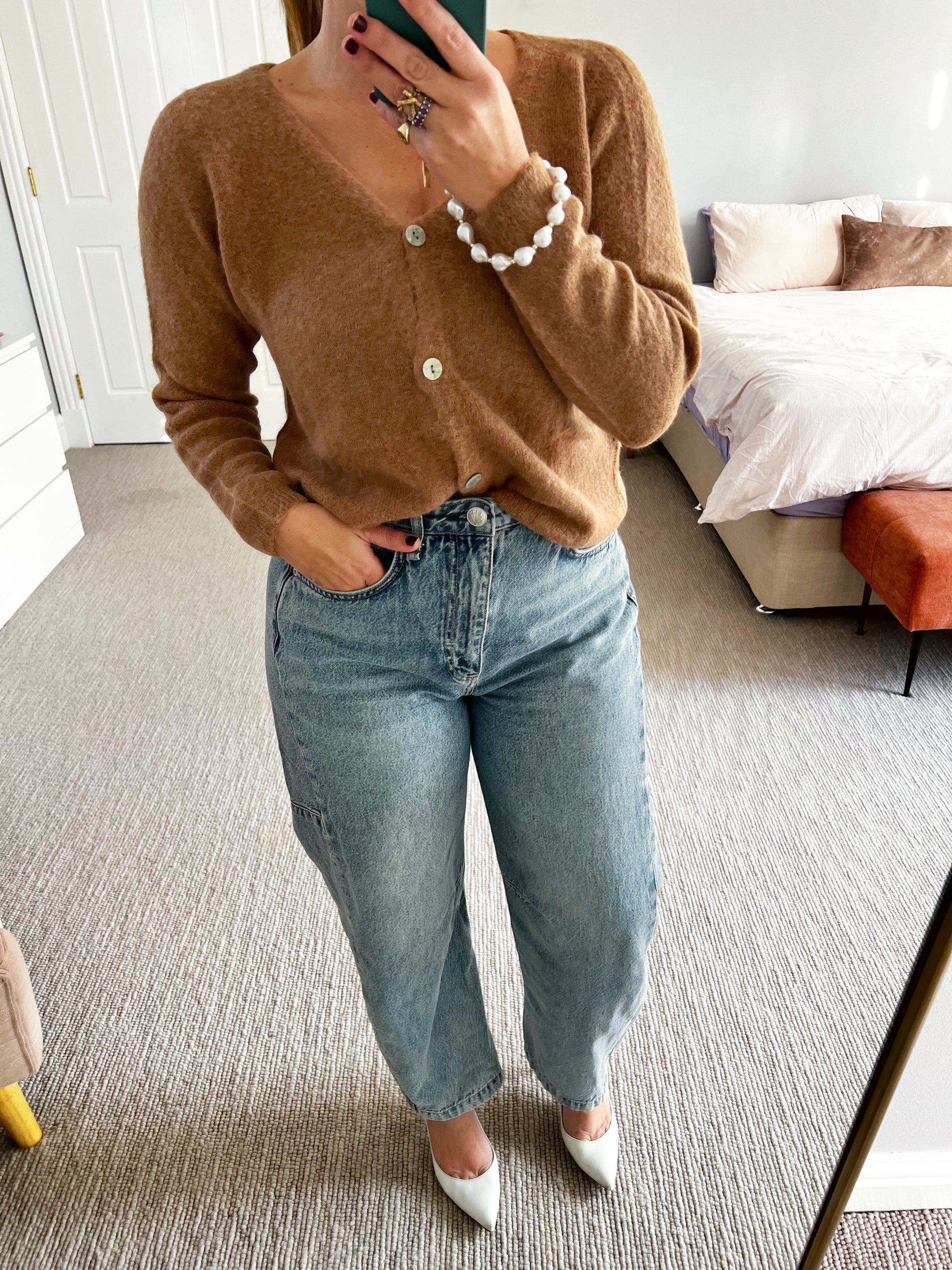 TSM - Cressida cardigan - camel