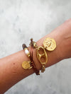 Goupi -  Coin bracelet **