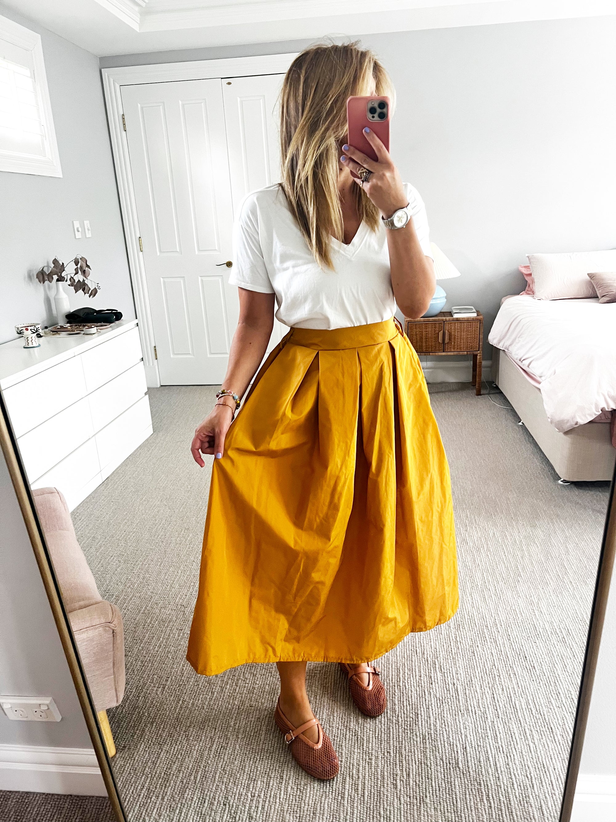 TSM - Mimi skirt saffron