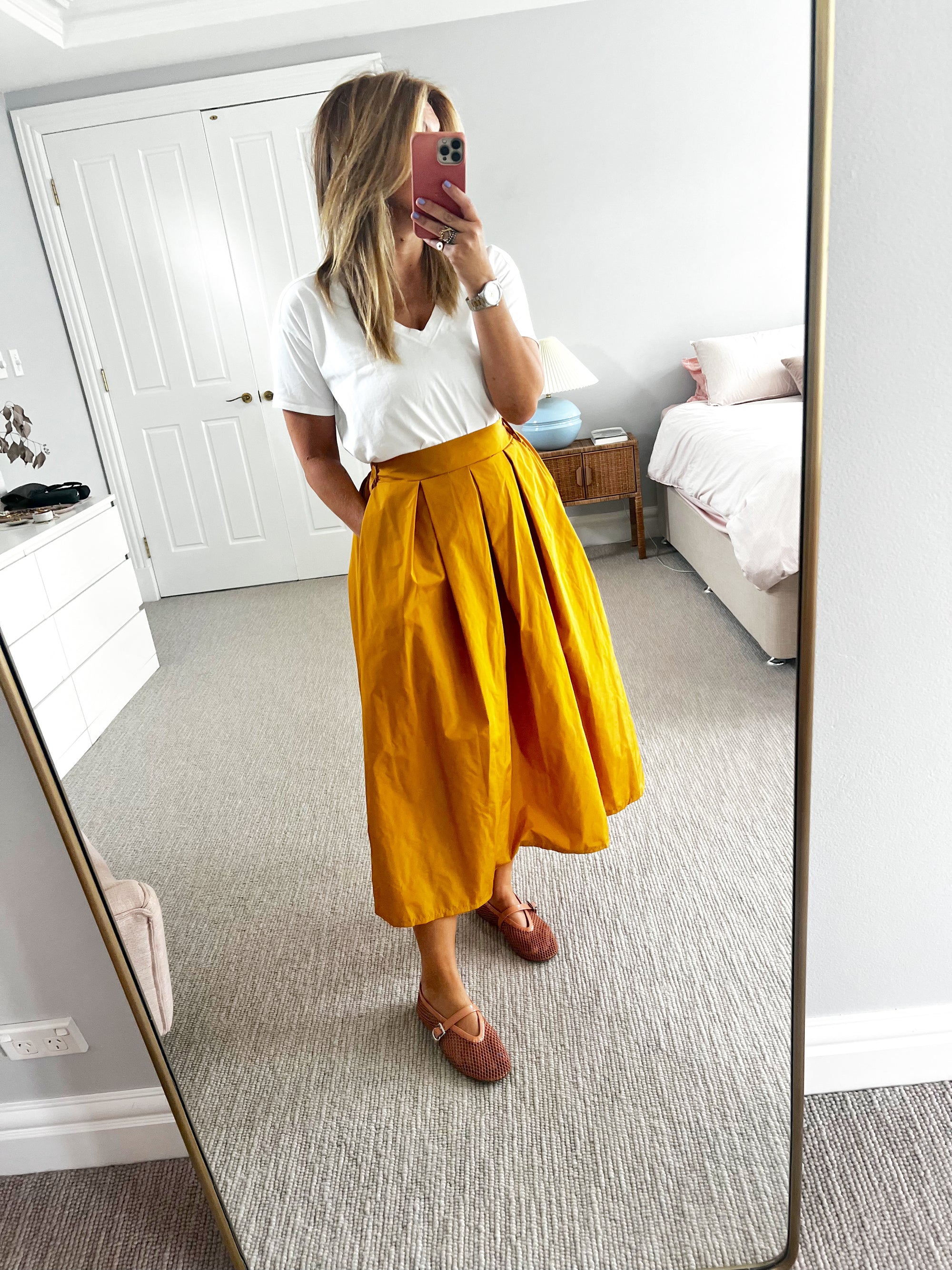 TSM - Mimi skirt saffron