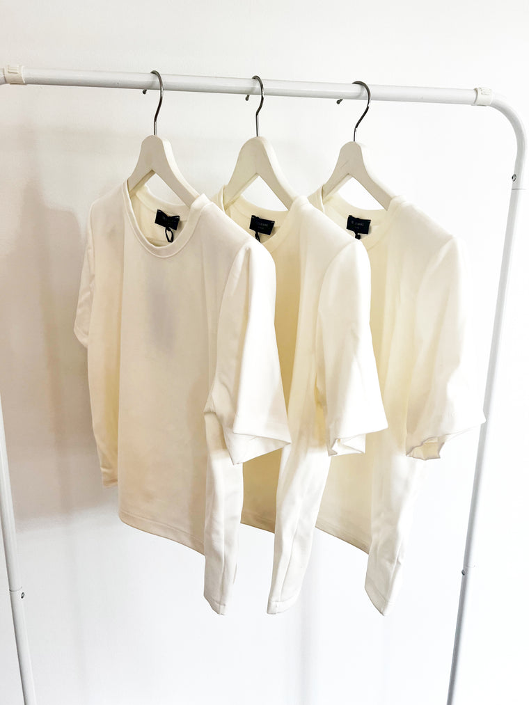 TSM - Elise tee - white