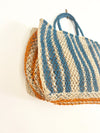 The Jacksons - Stripe blue and orange bag