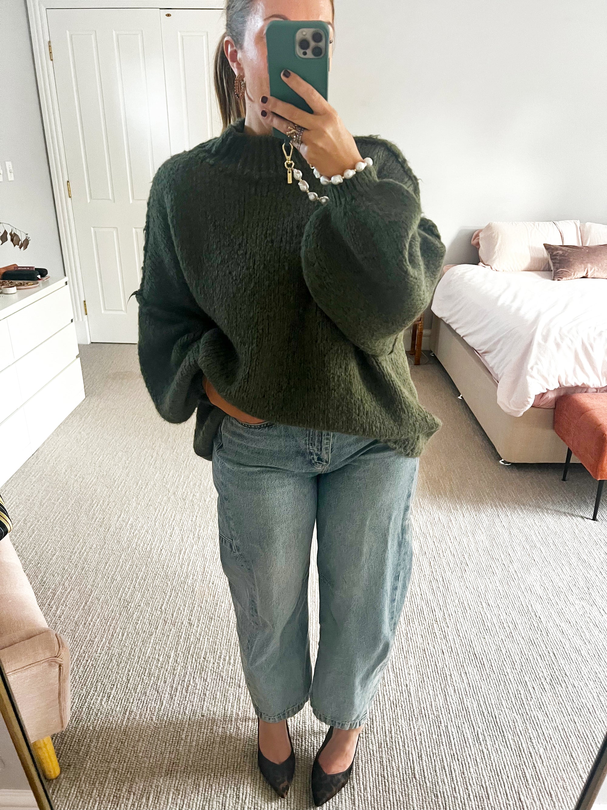 TSM - Anja jumper - deep green