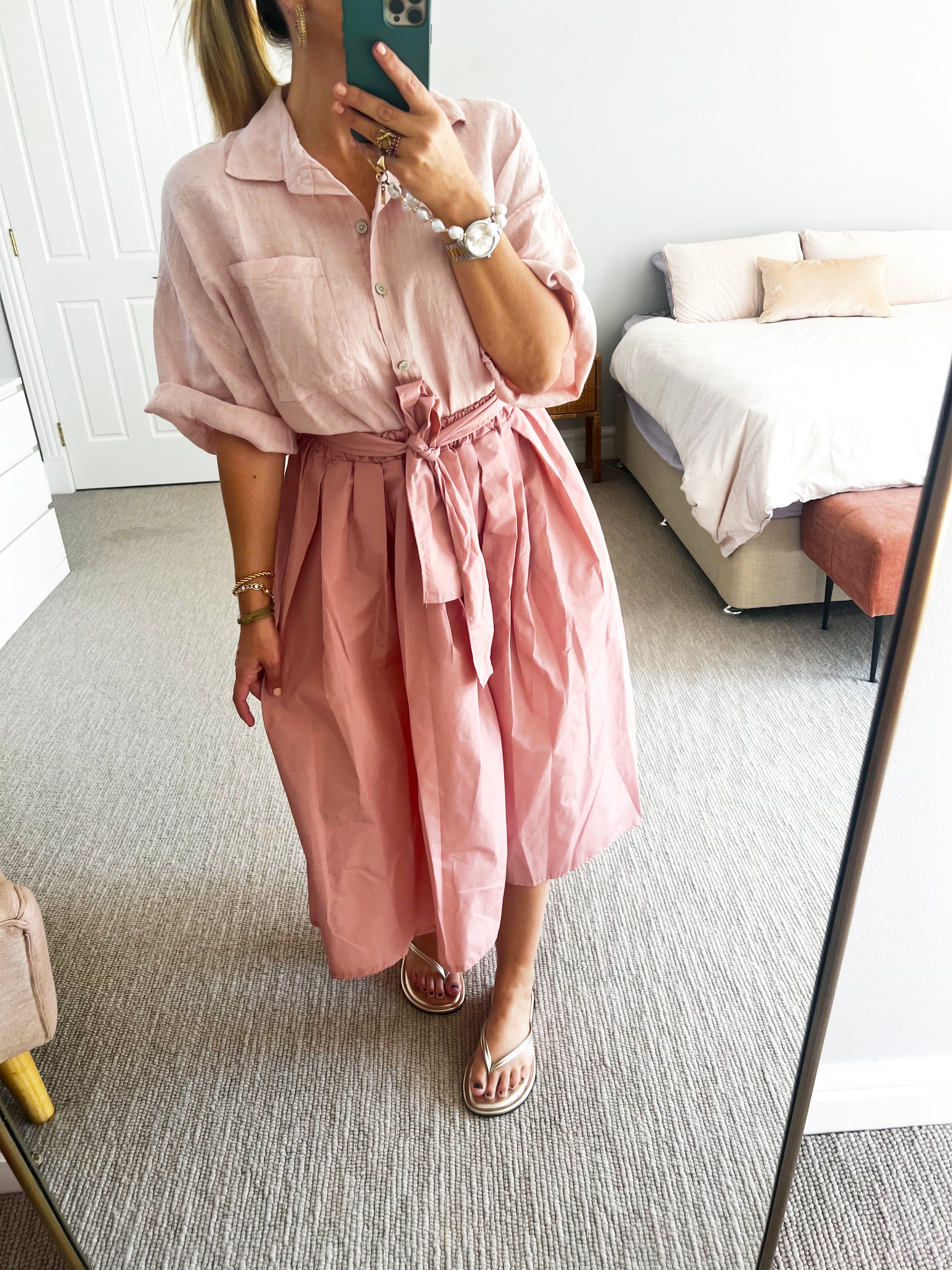TSM - Kaia pink shirt