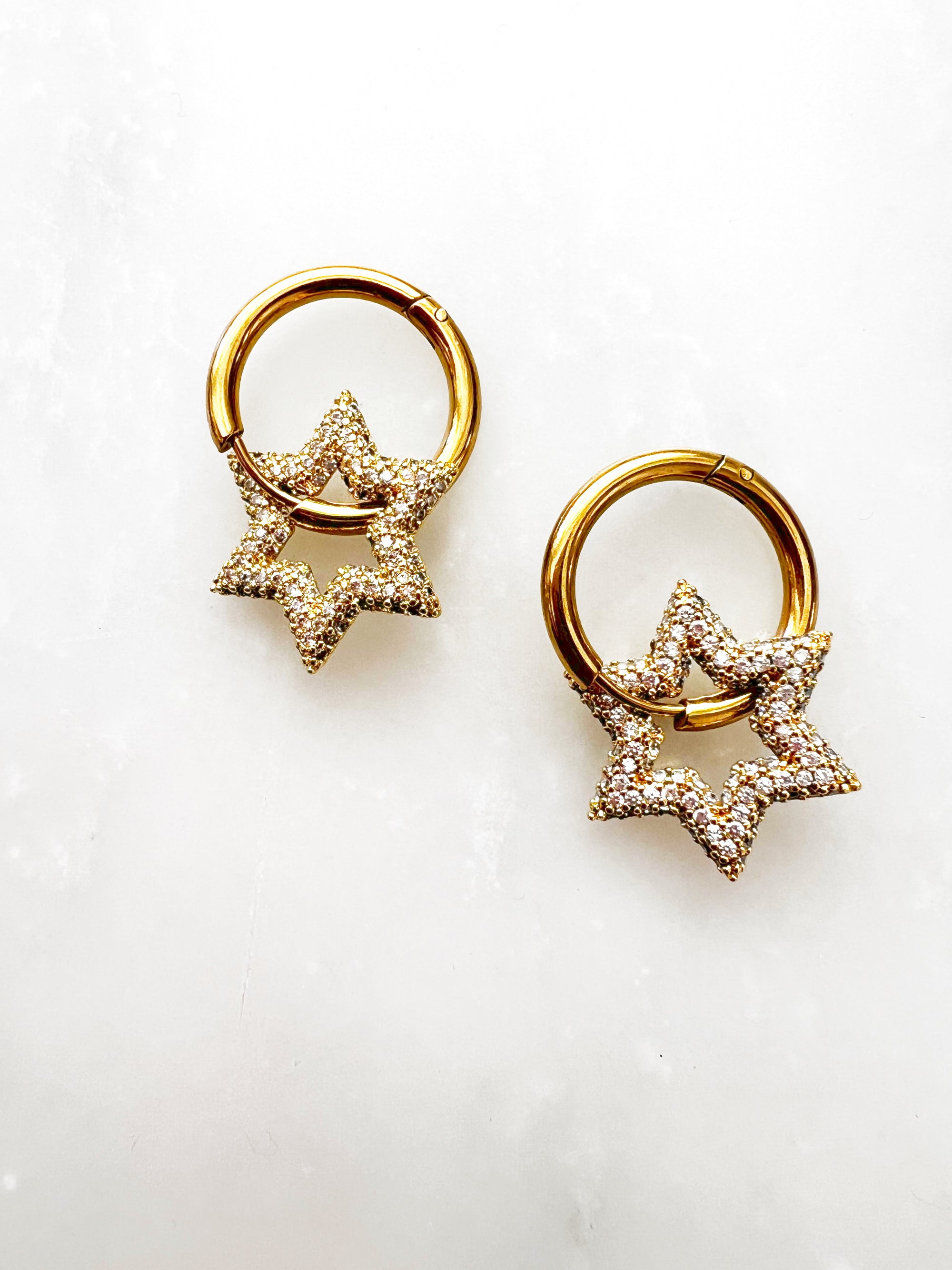 Bazou - Star hoops **