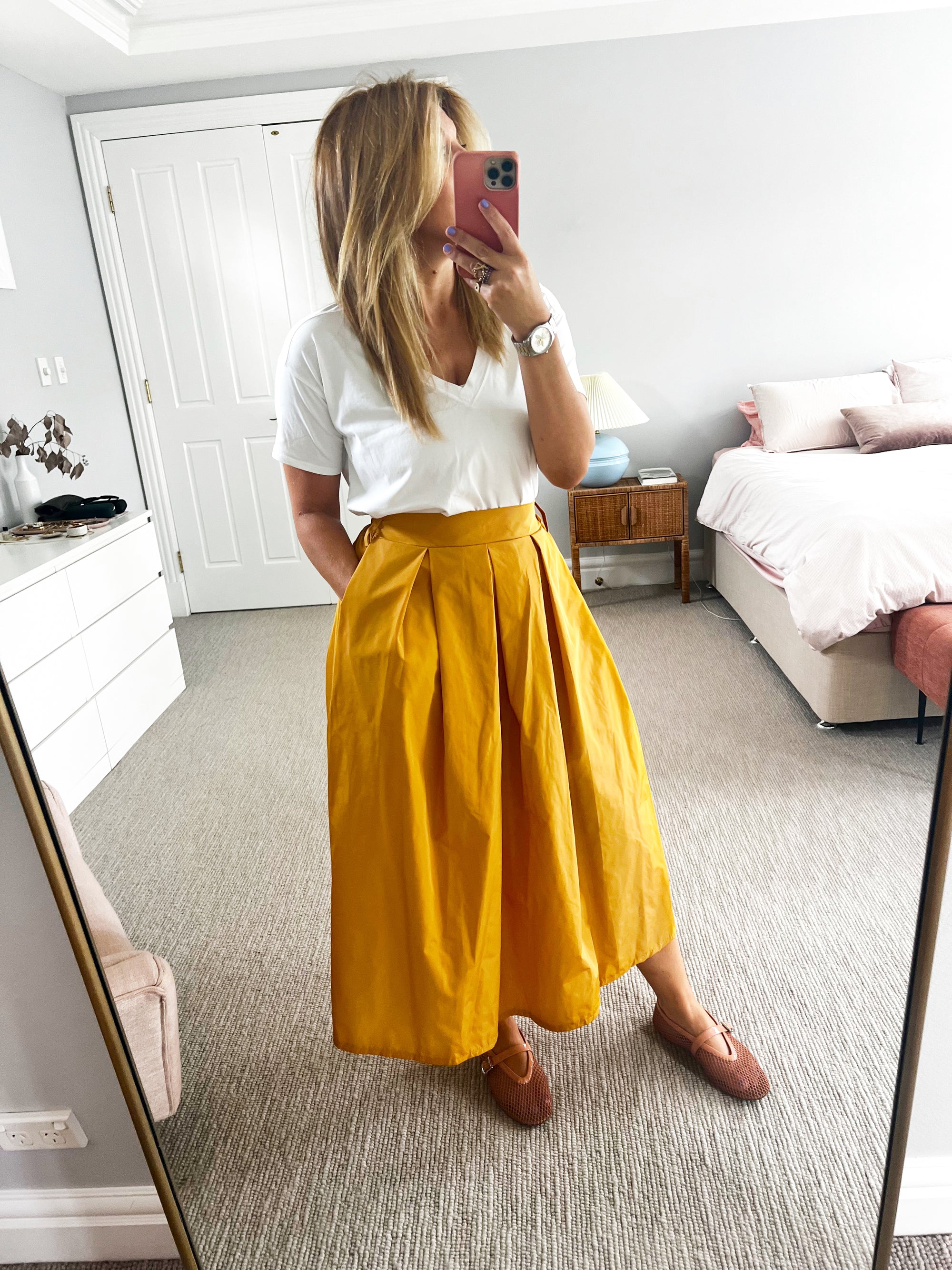 TSM - Mimi skirt saffron