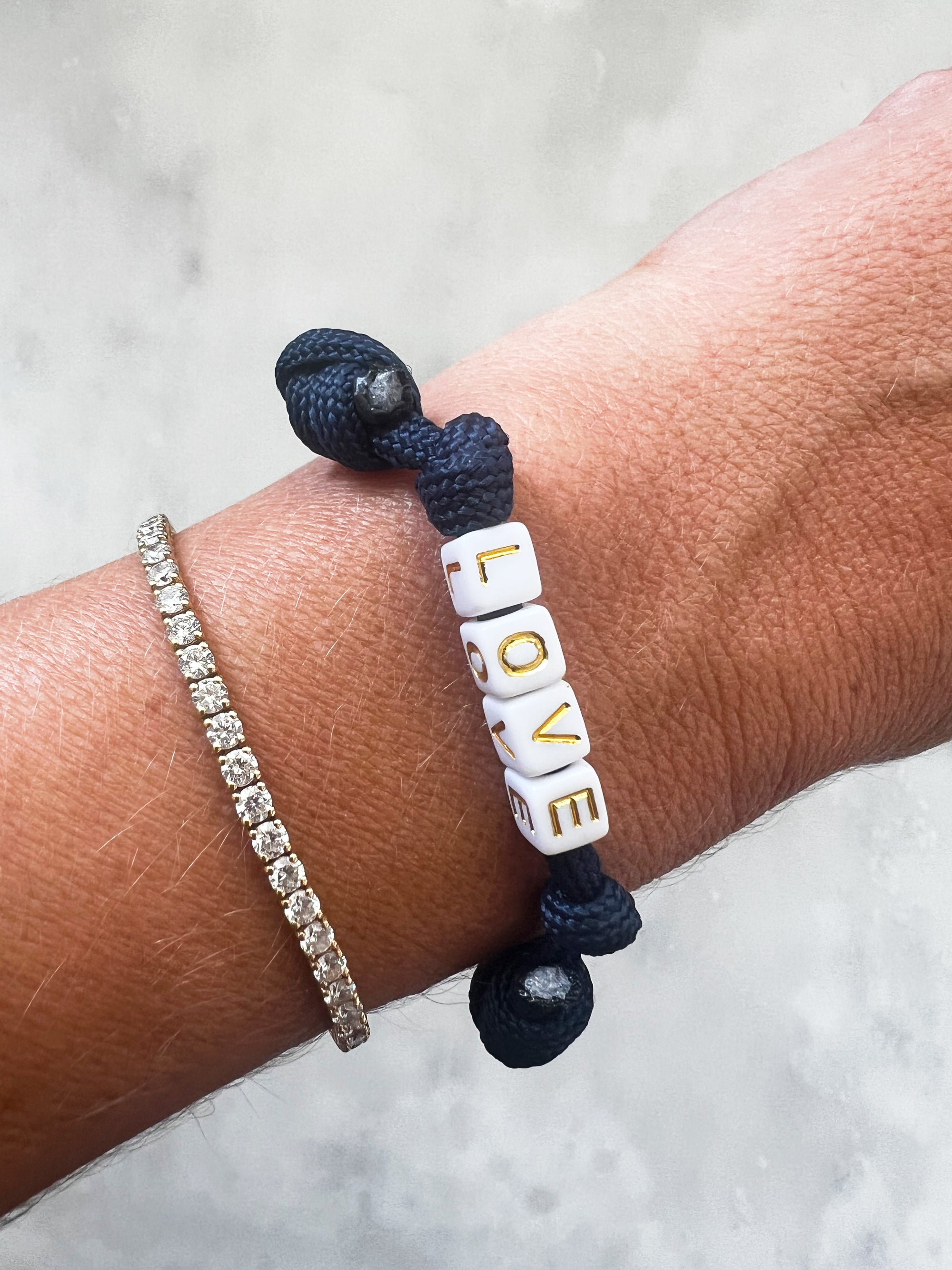 Petite Chou - navy bracelet