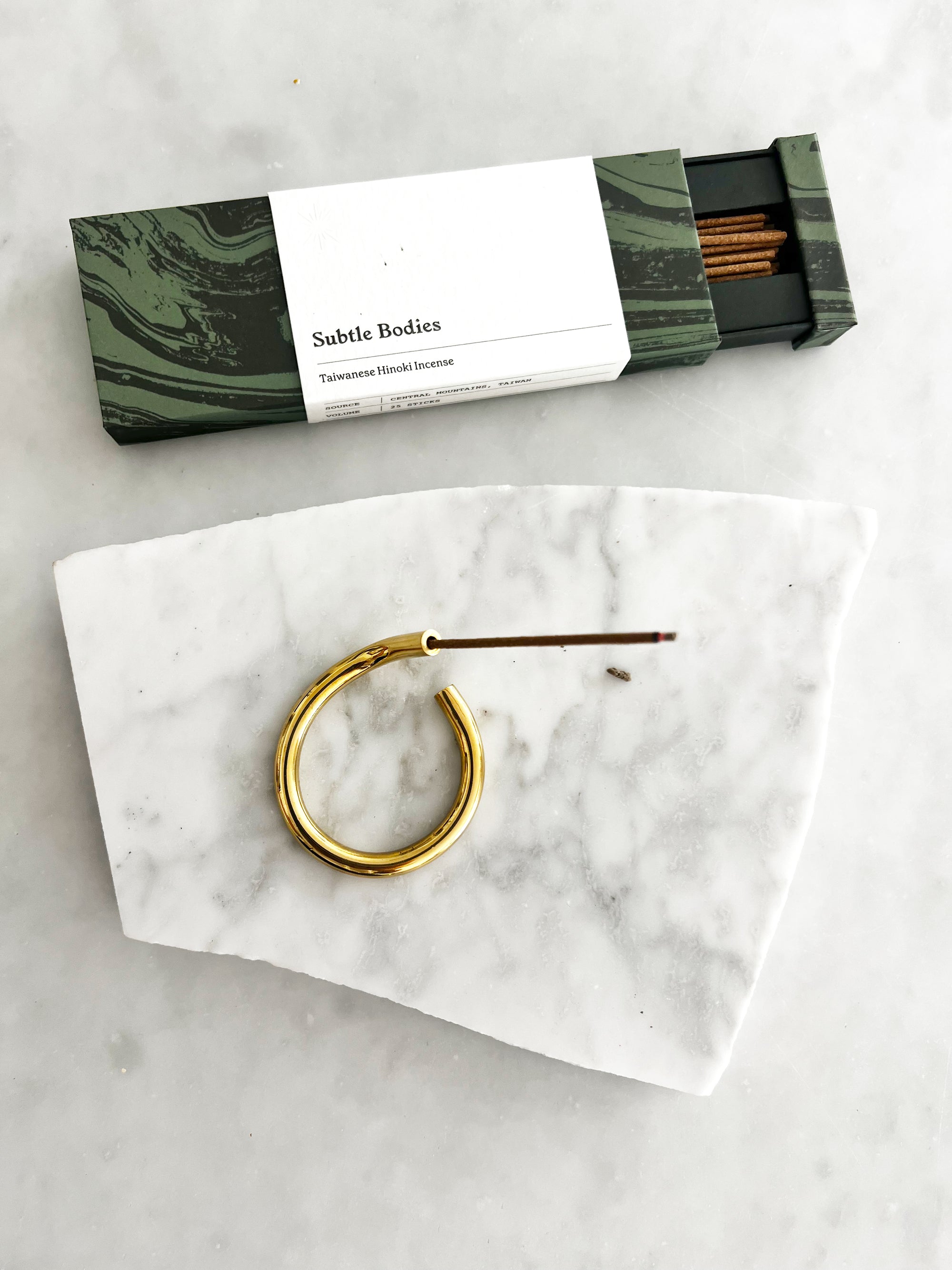 Subtle Bodies - Brass Incense holder