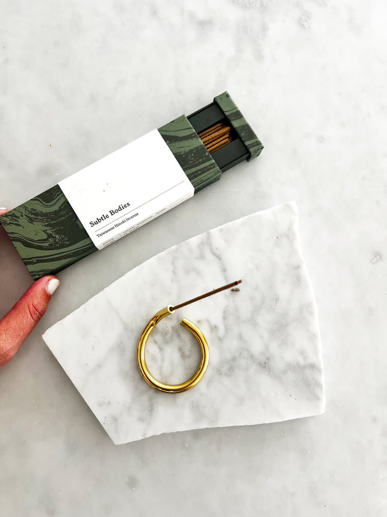 Subtle Bodies - Brass Incense holder