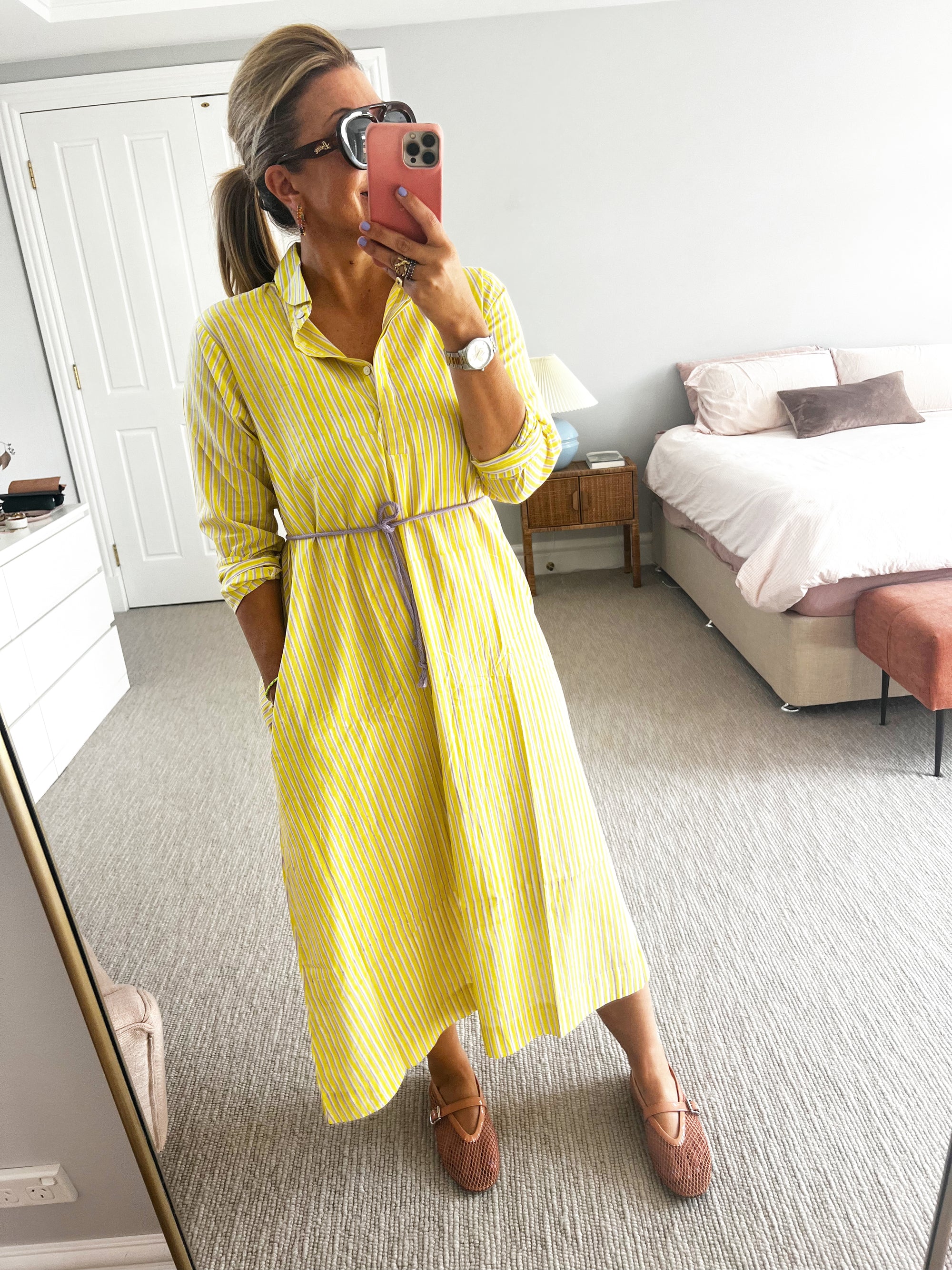 Sadhu x TSM - Avni lemon stripe