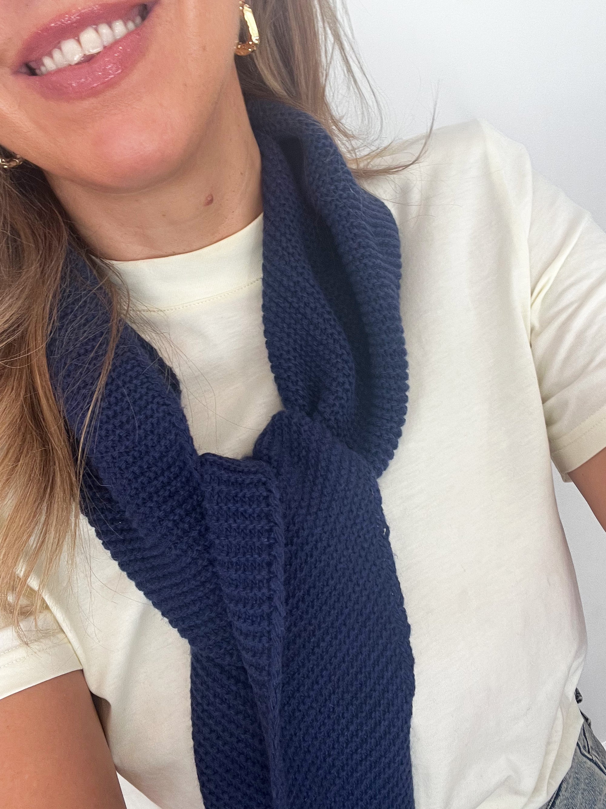 TSM - Sophie hood / scarf navy