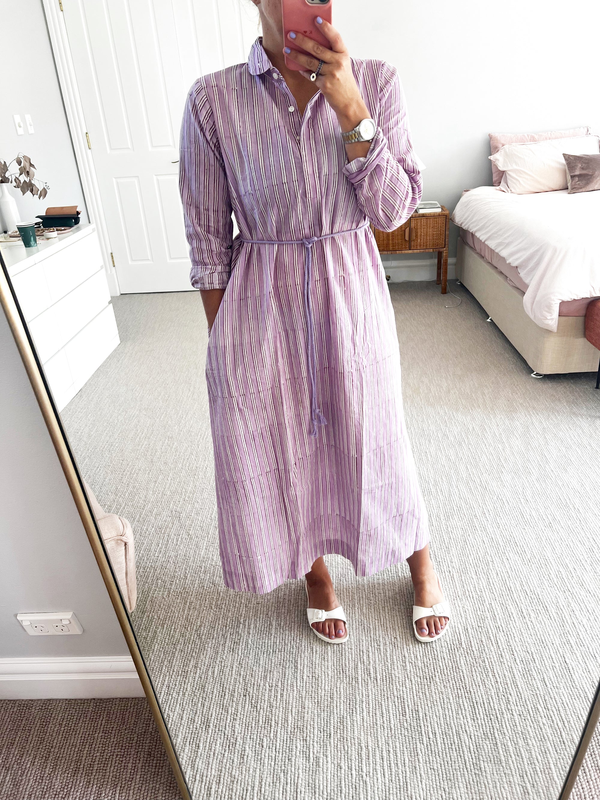 Sadhu x TSM - Avni lilac stripe