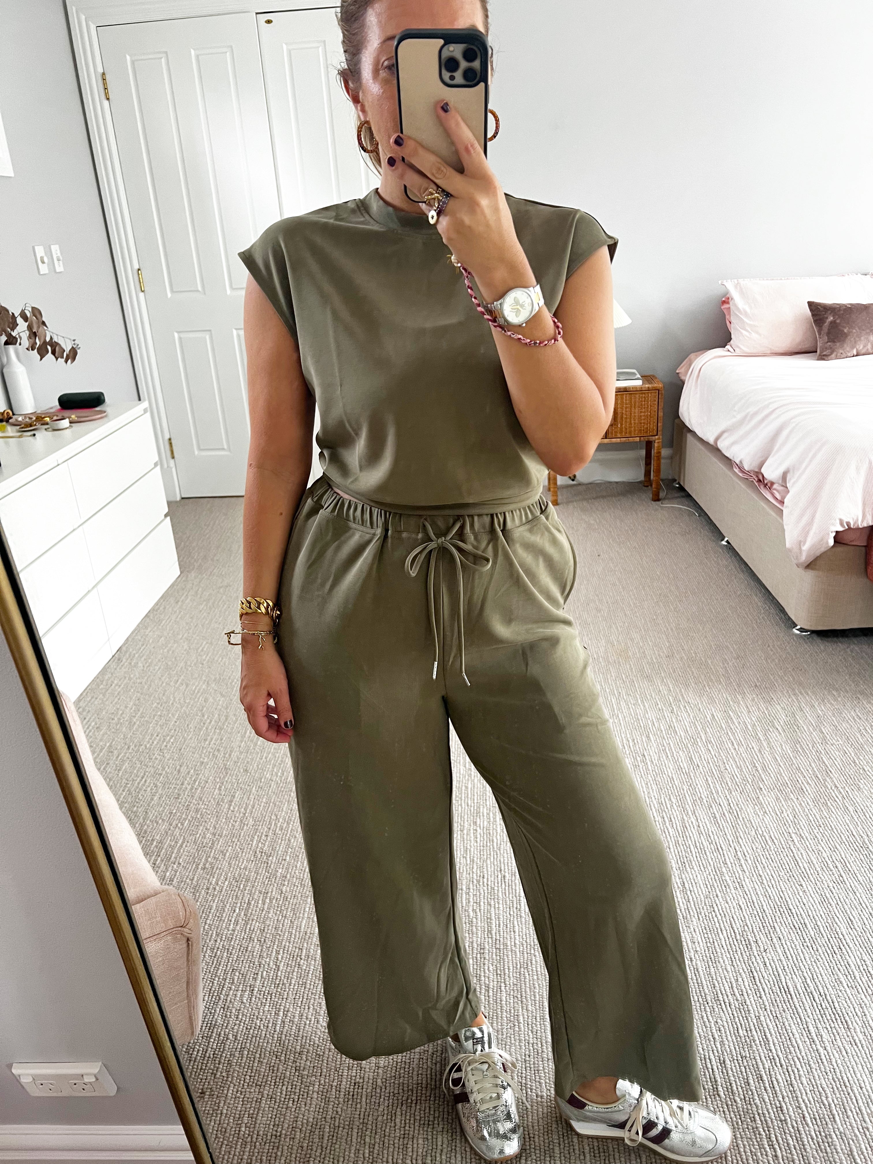 TSM - Khaki lounge pants - The Slow Mode