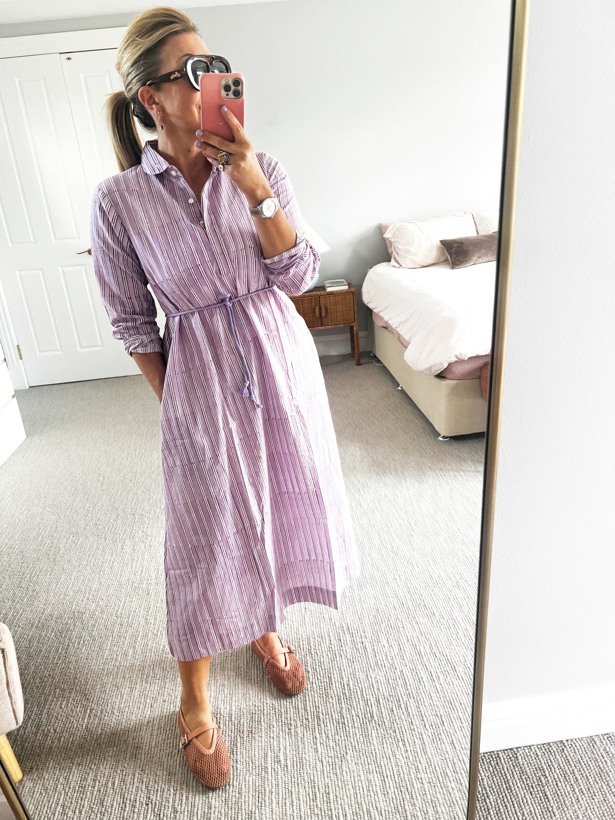 Sadhu x TSM - Avni lilac stripe