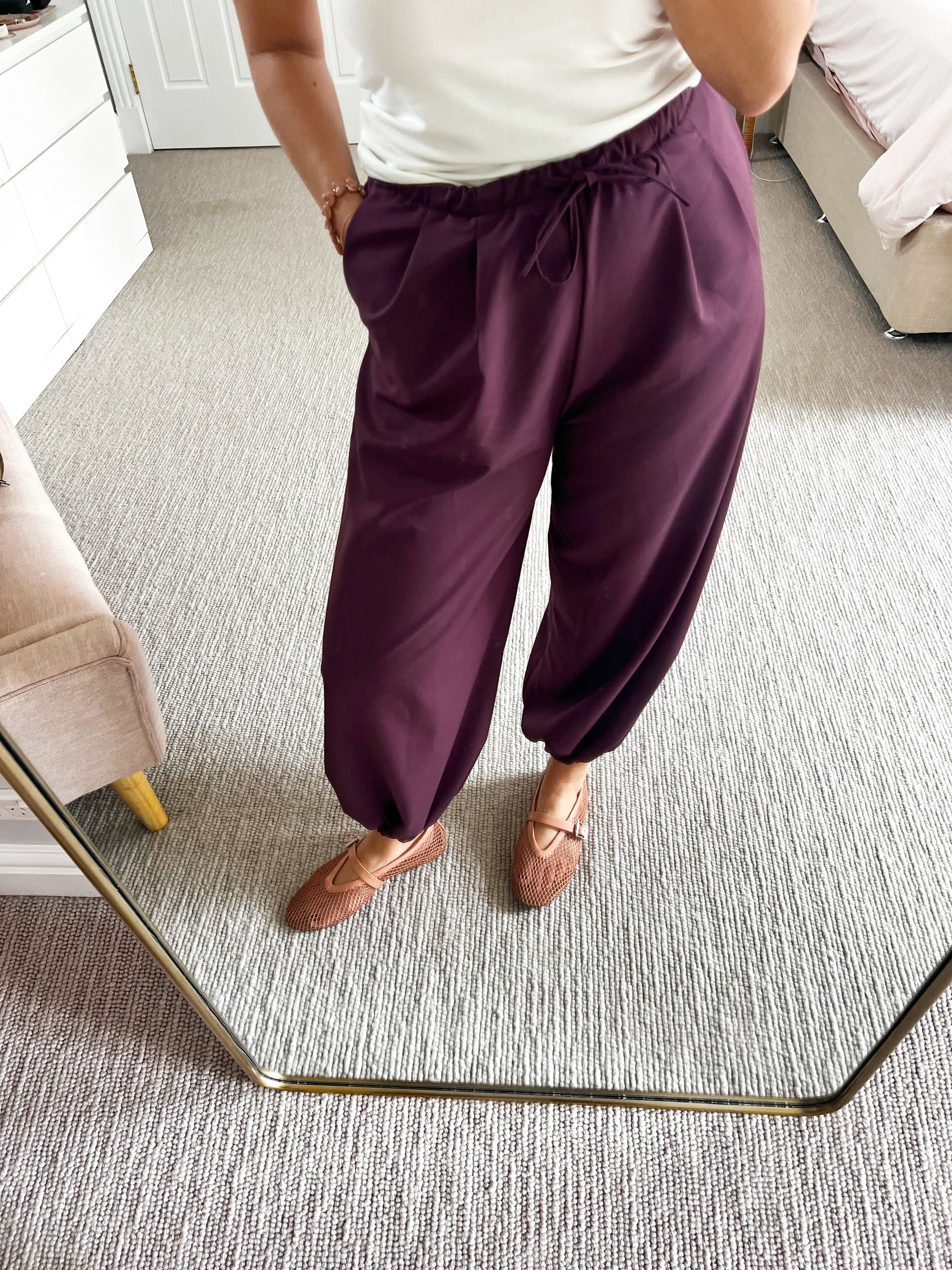 TSM - Suki pants - bordeaux