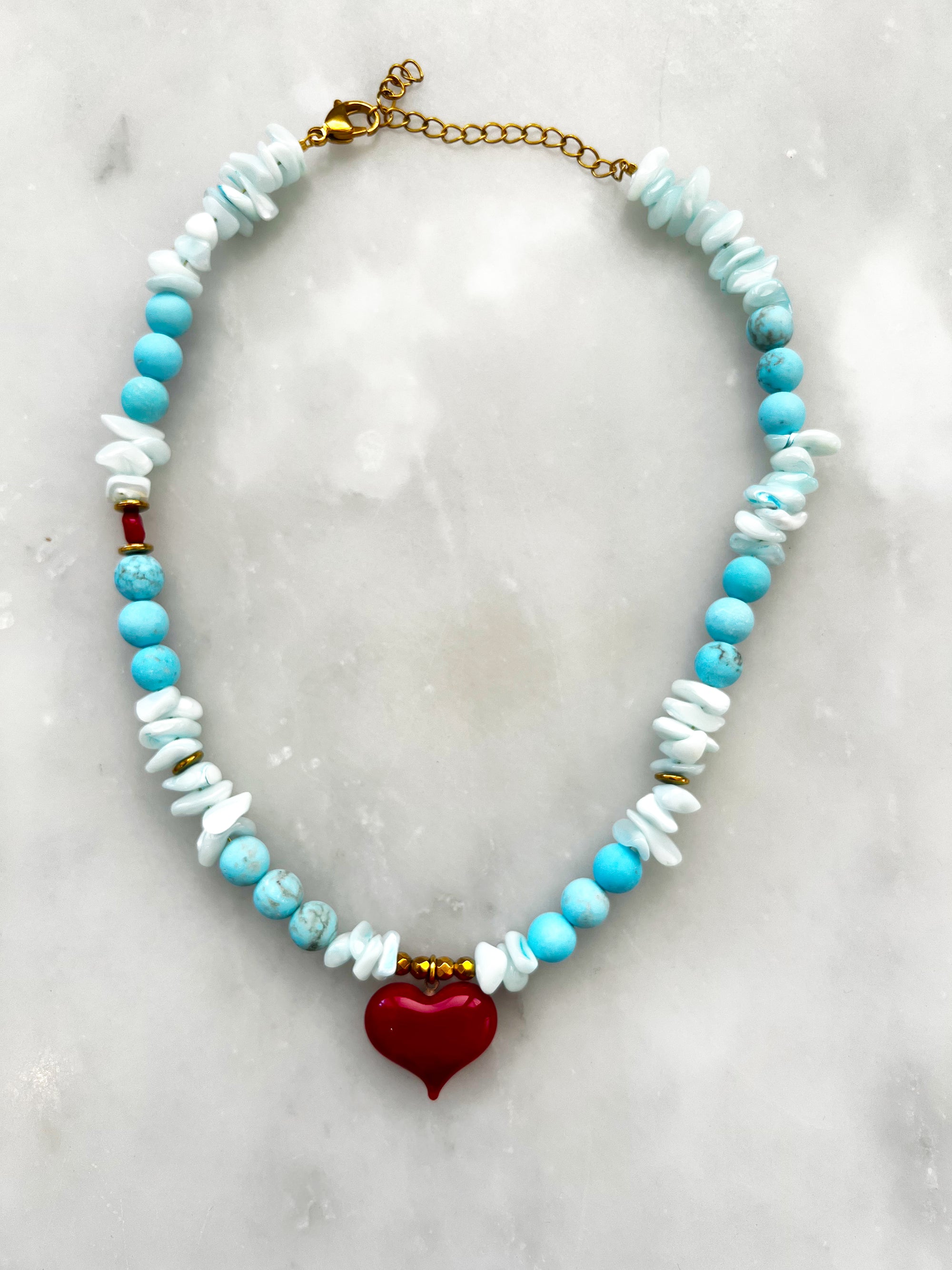 Goupi -  Turquoise necklace