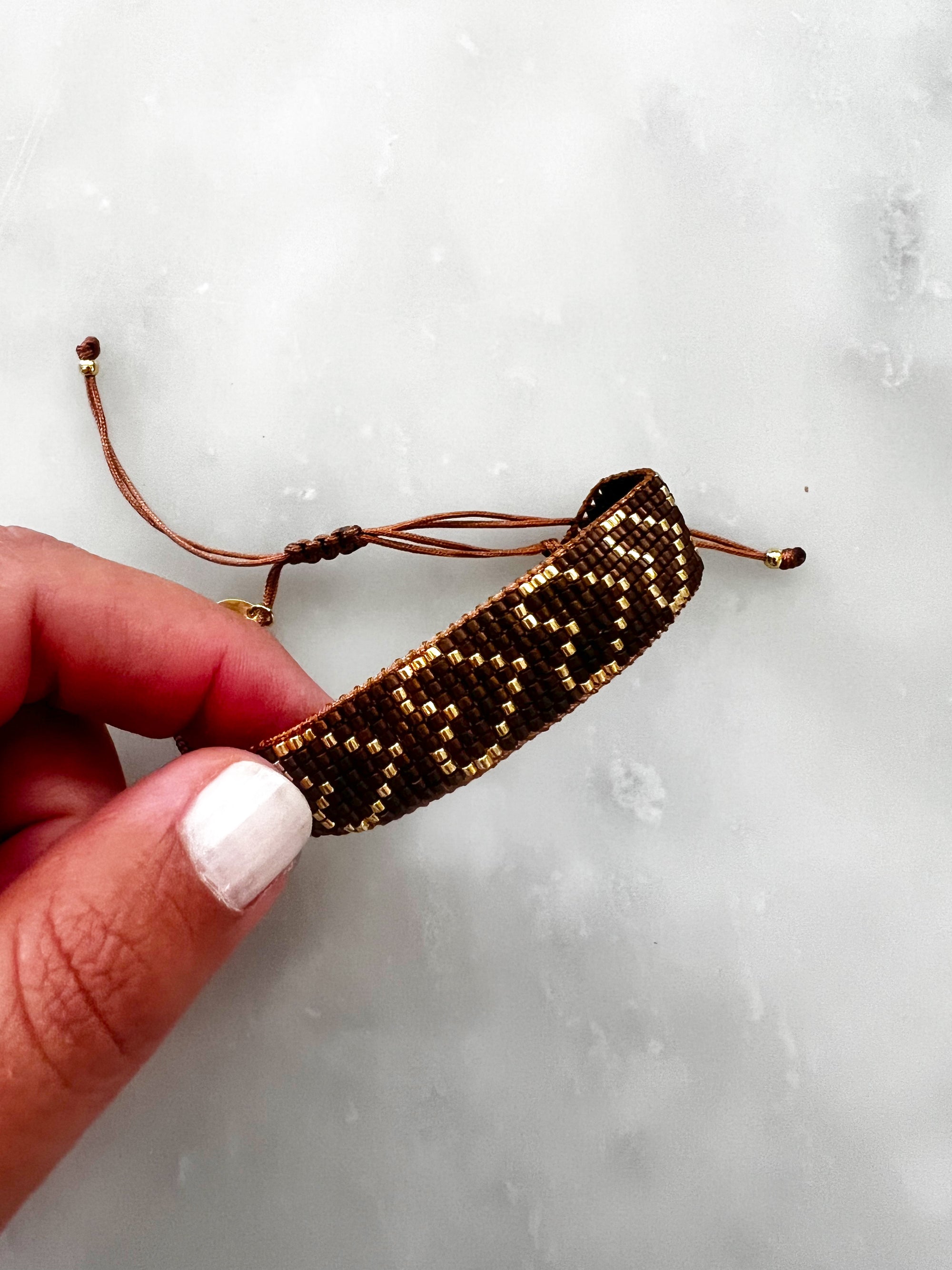 Bazou - woven hearts bracelet