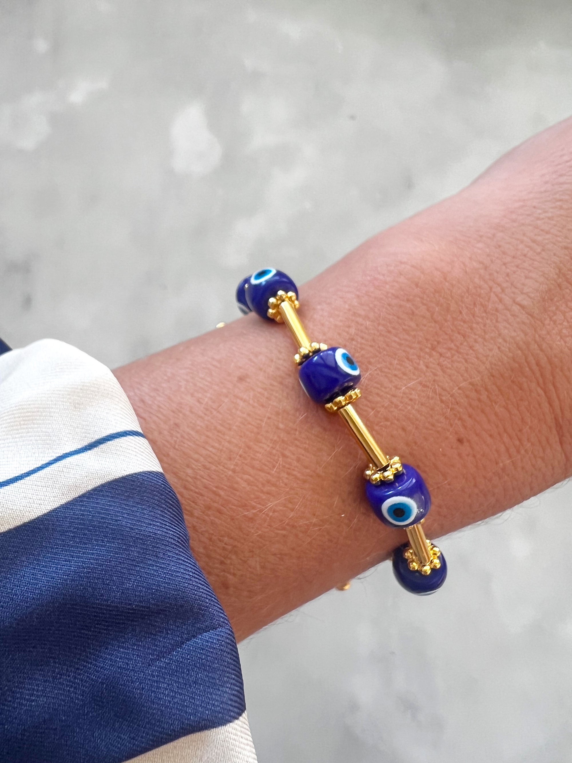 Goupi -  Protection Bracelet blue