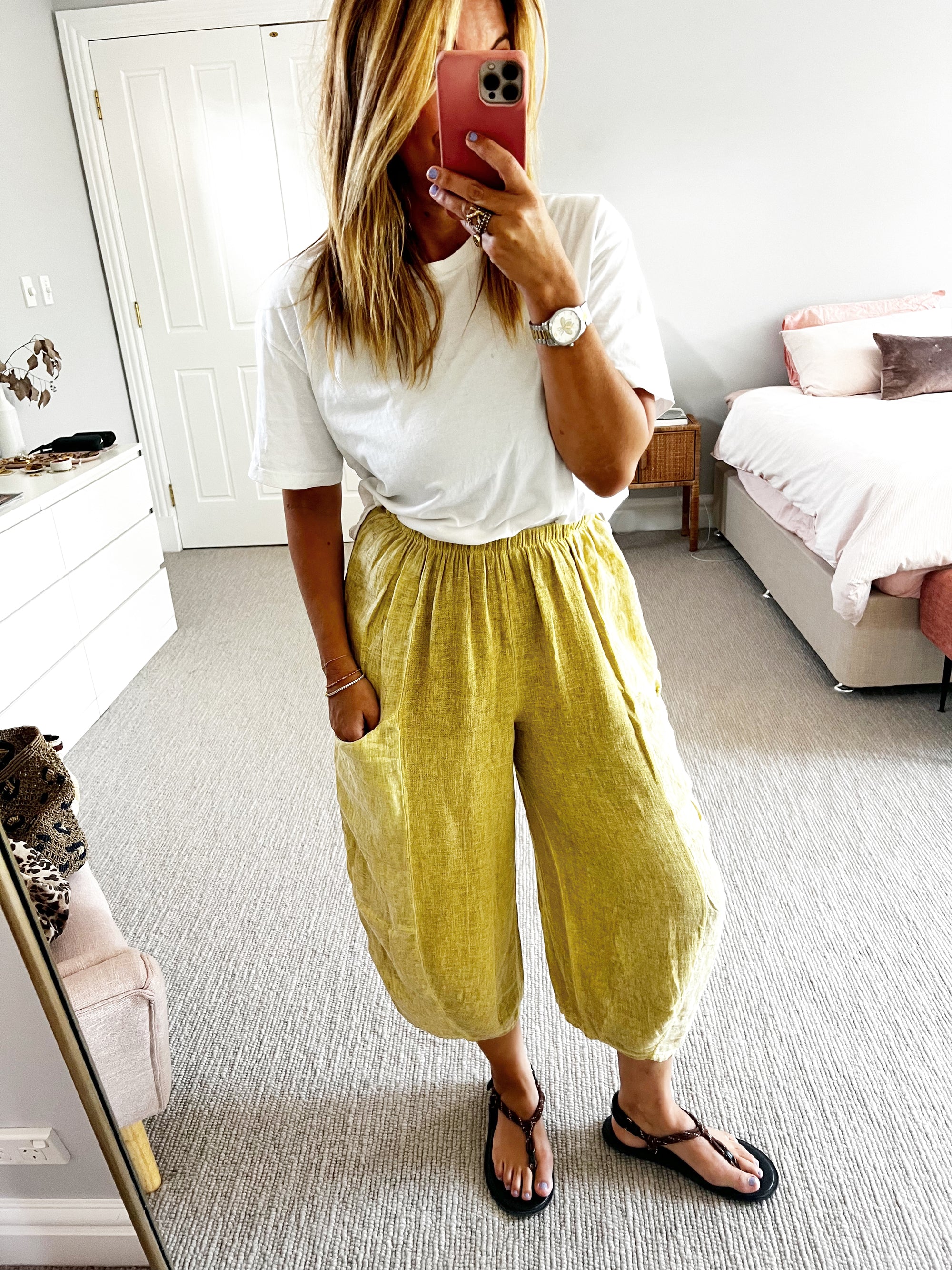 TSM - Anoushka pants - citrine
