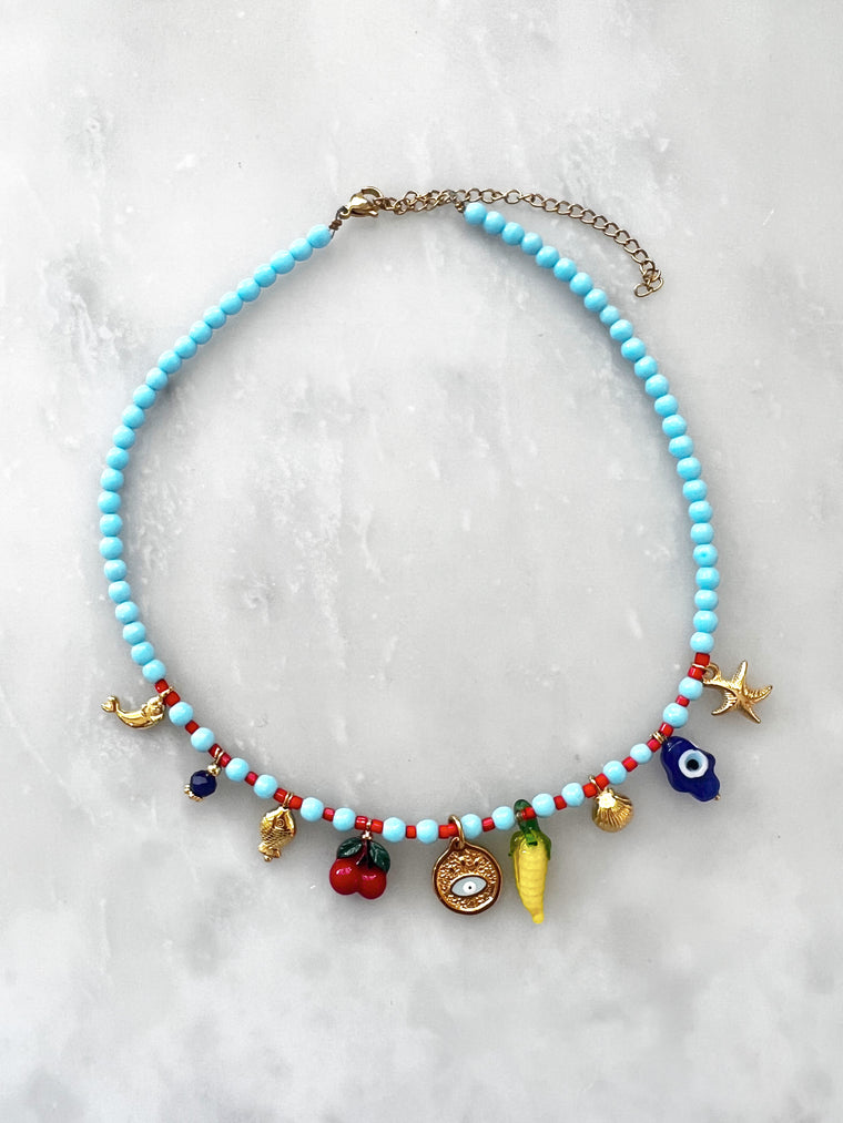 Goupi -  Fruit charm necklace