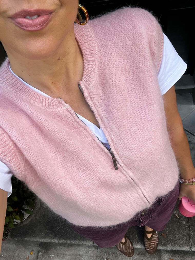 TSM - Celeste mohair vest - pink