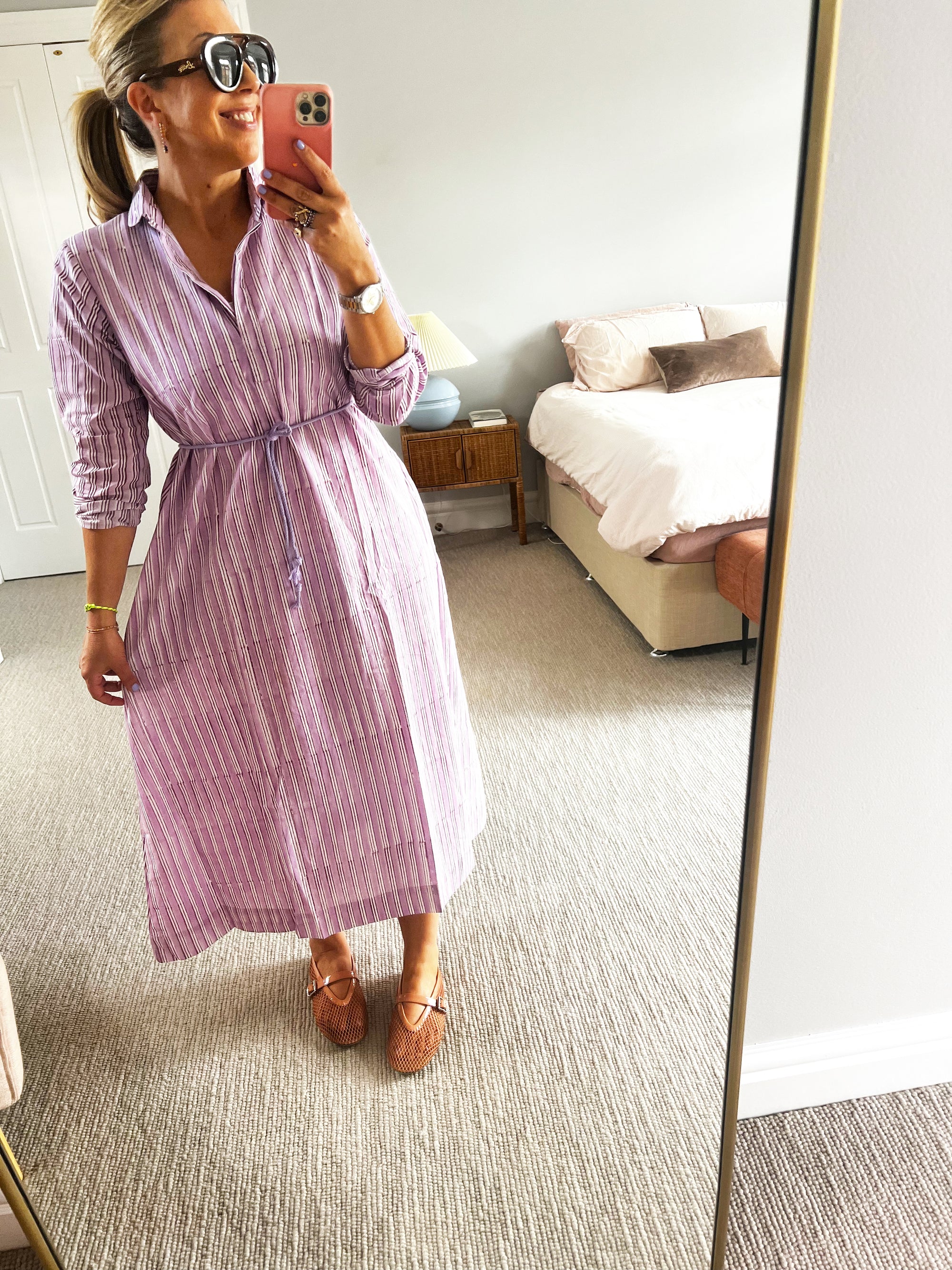 Sadhu x TSM - Avni lilac stripe