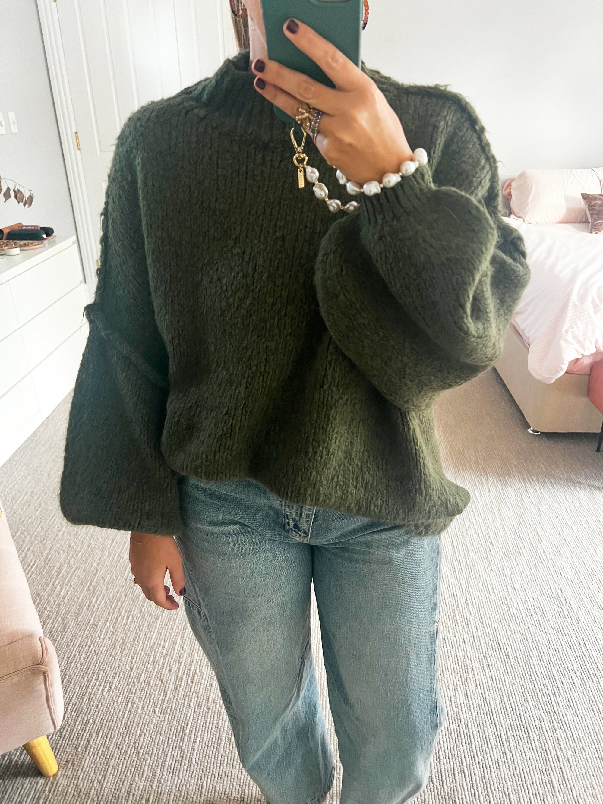 TSM - Anja jumper - deep green