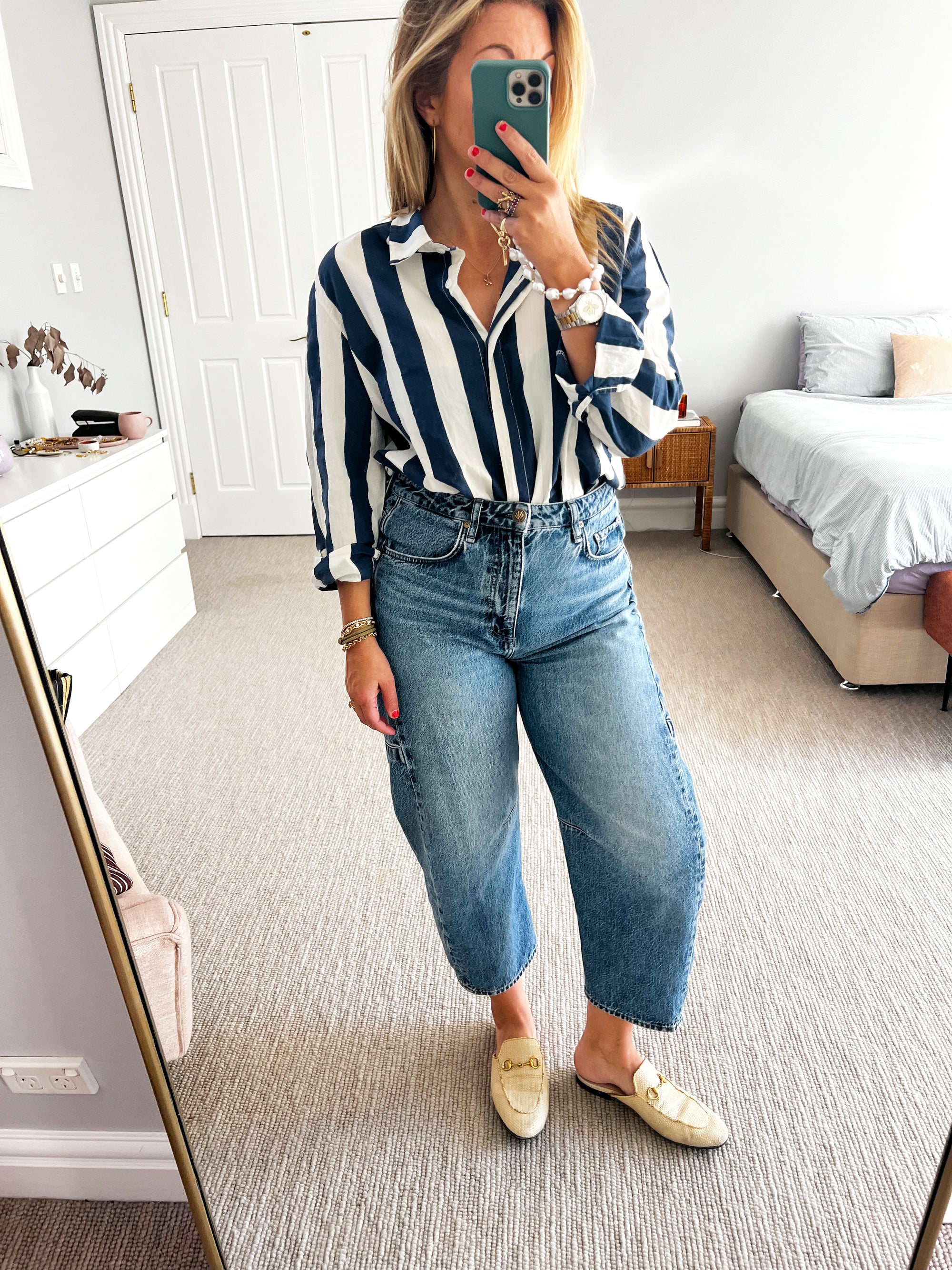 TSM - Delphine stripe shirt