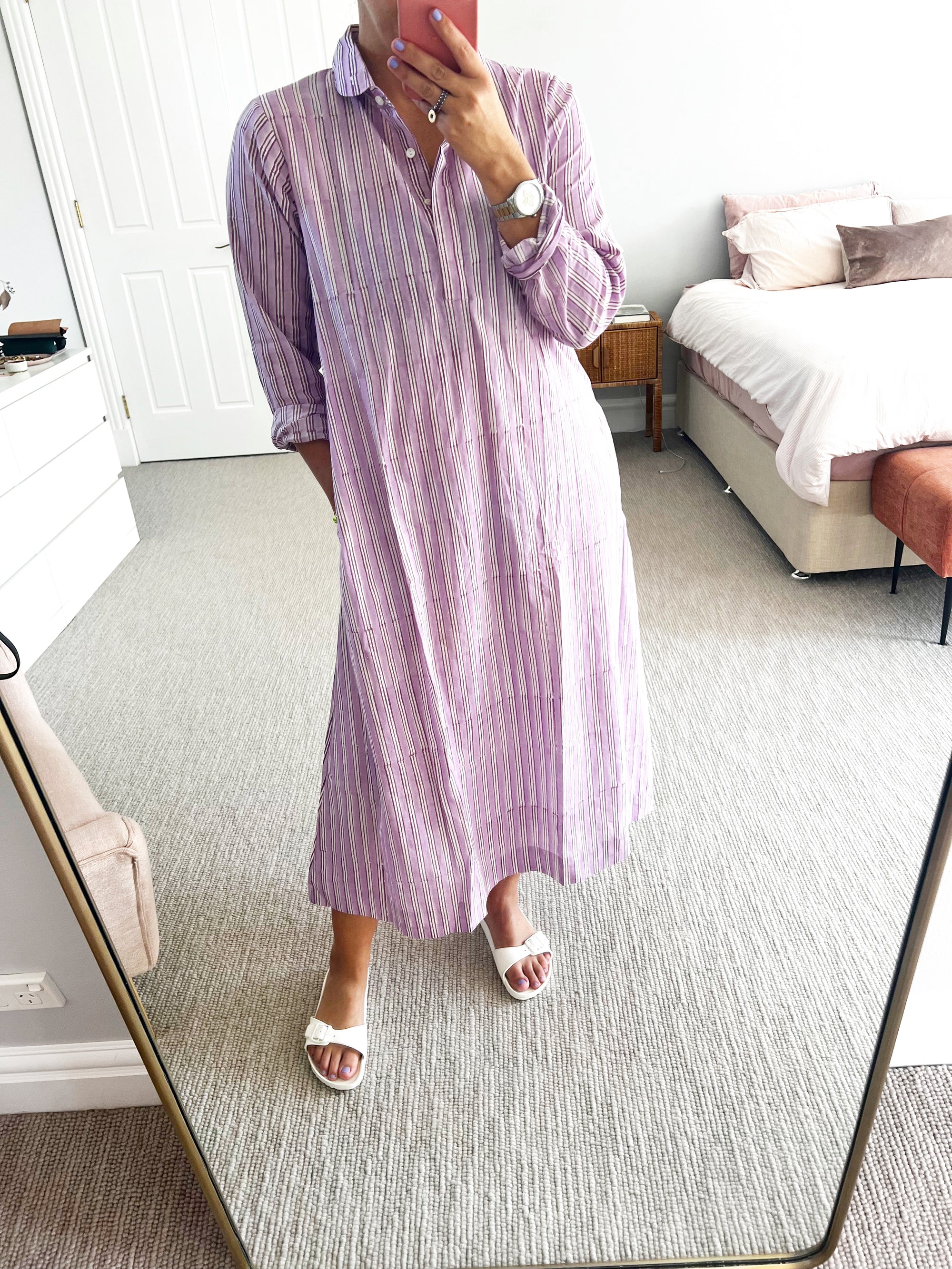 Sadhu x TSM - Avni lilac stripe