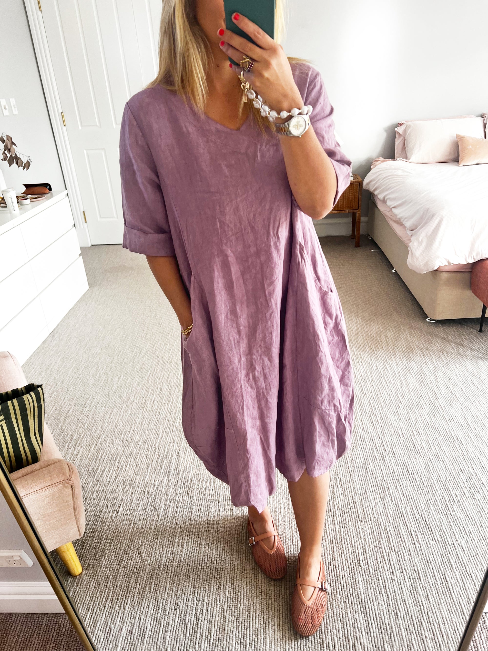 TSM - Adele midi lilac