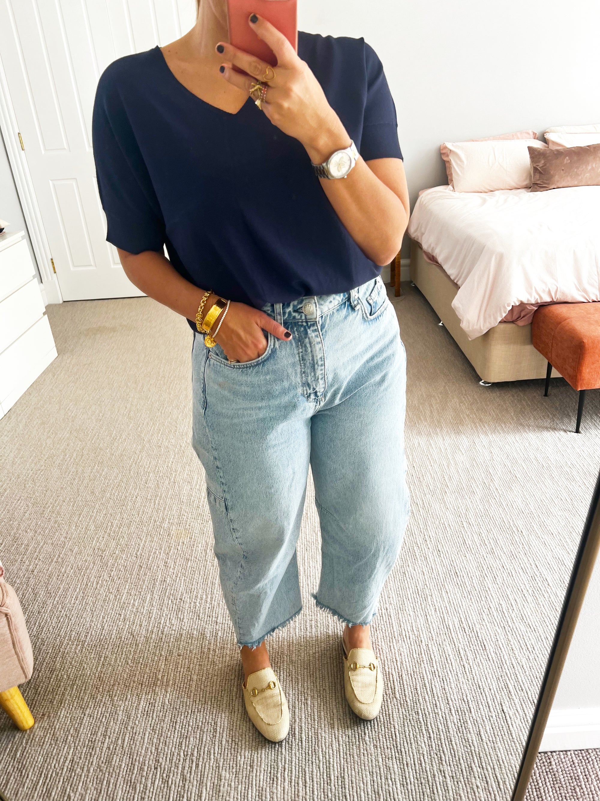 TSM - Everyday knit tee - navy