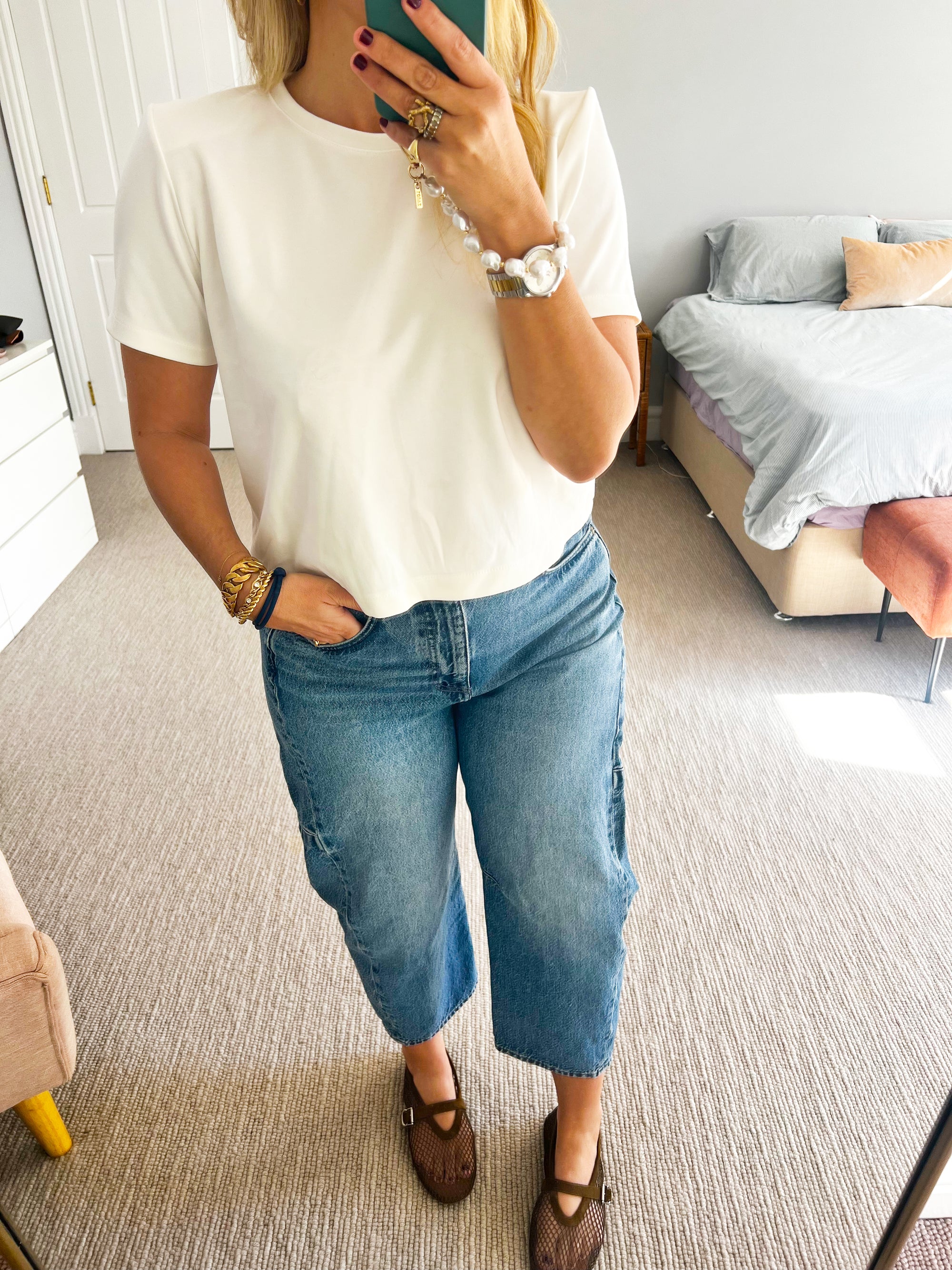 TSM - Elise tee - white