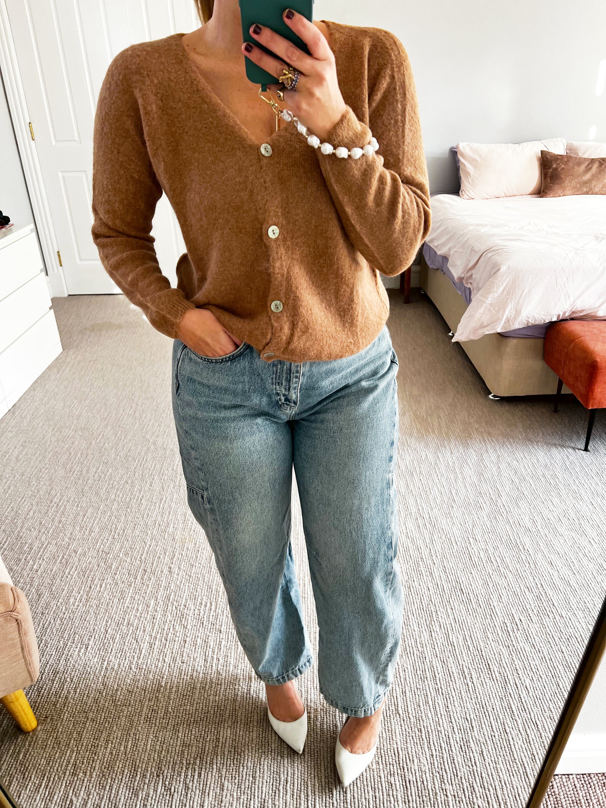 TSM - Cressida cardigan - camel