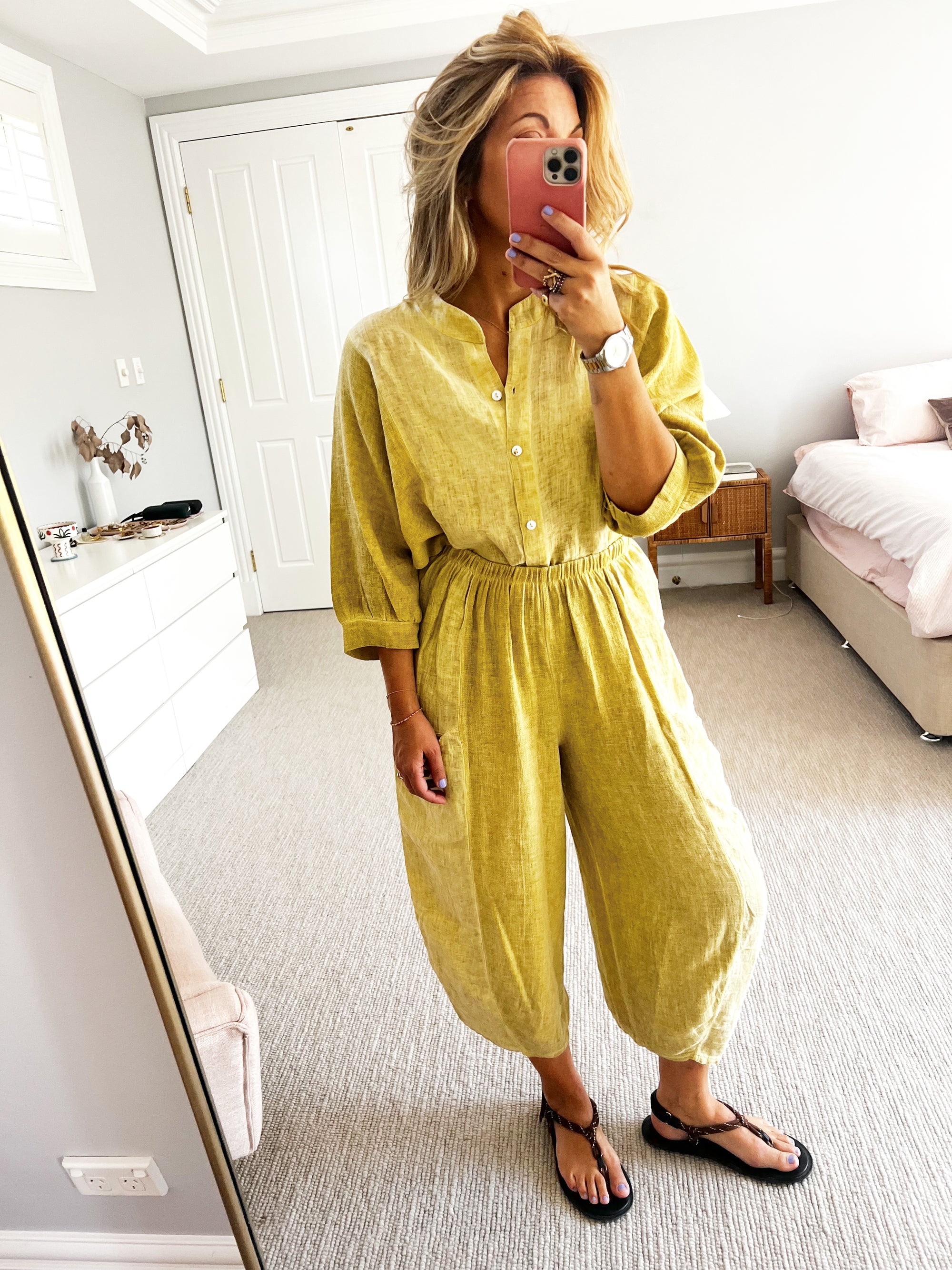 TSM - Anoushka pants - citrine