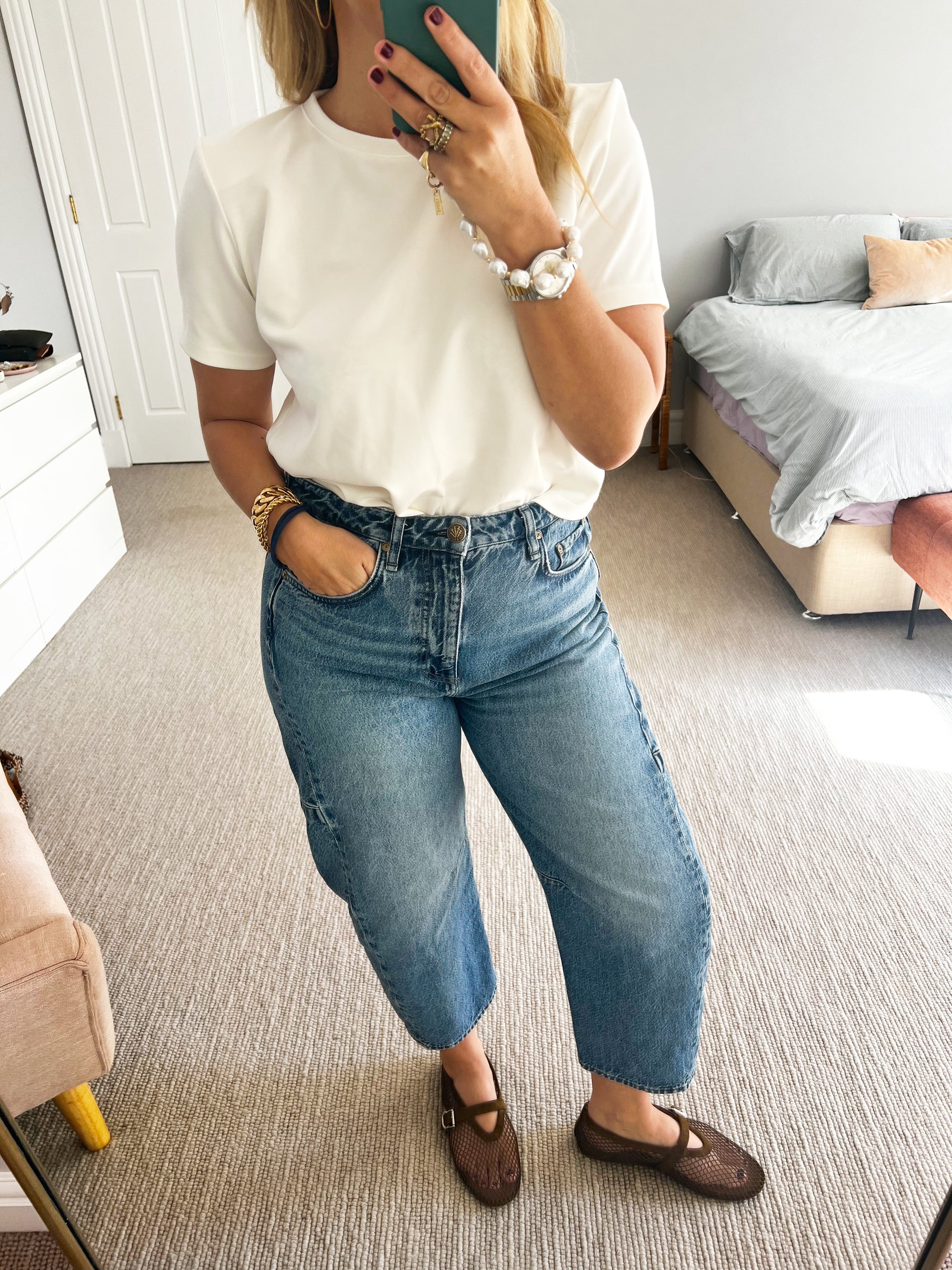 TSM - Elise tee - white
